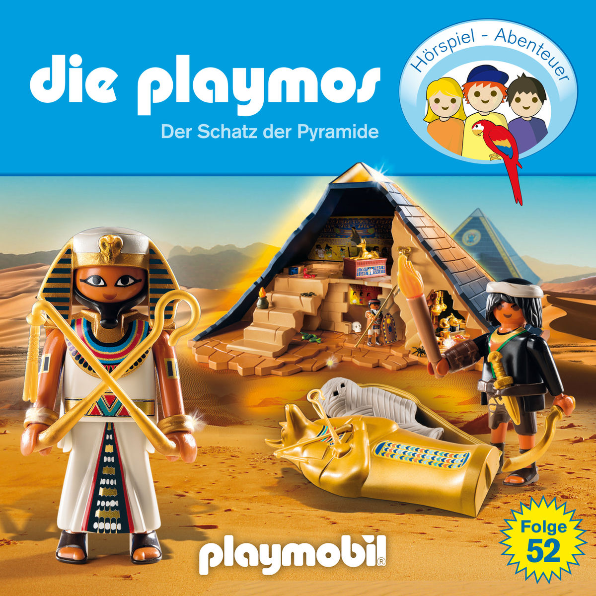 Album picture of Folge 52: Der Schatz der Pyramide (Das Original Playmobil Hörspiel)