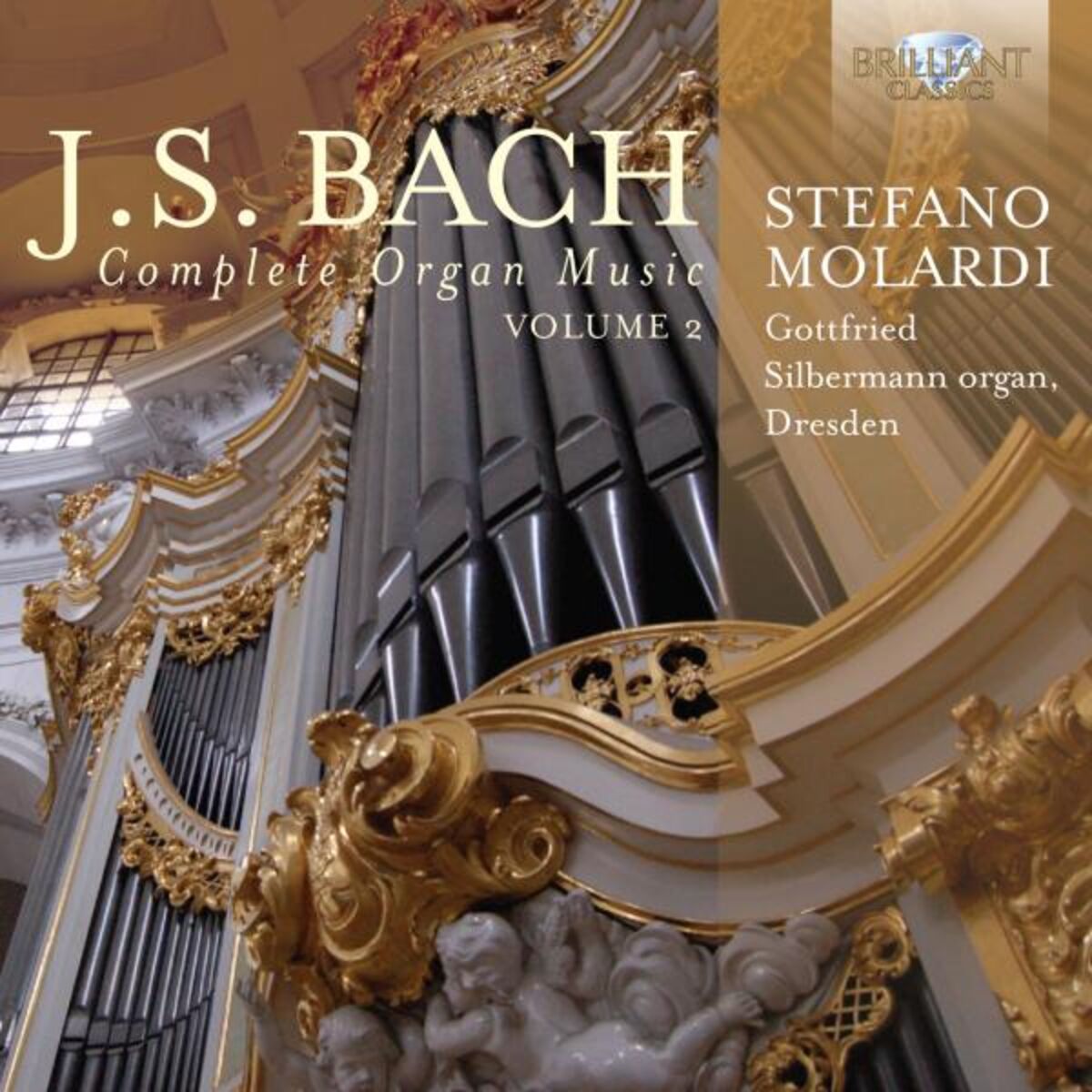Album cover of J.S. Bach: Complete Organ Music, Vol. 2