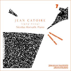 Cover of Jean Catoire Complete Piano Works, Vol. 7