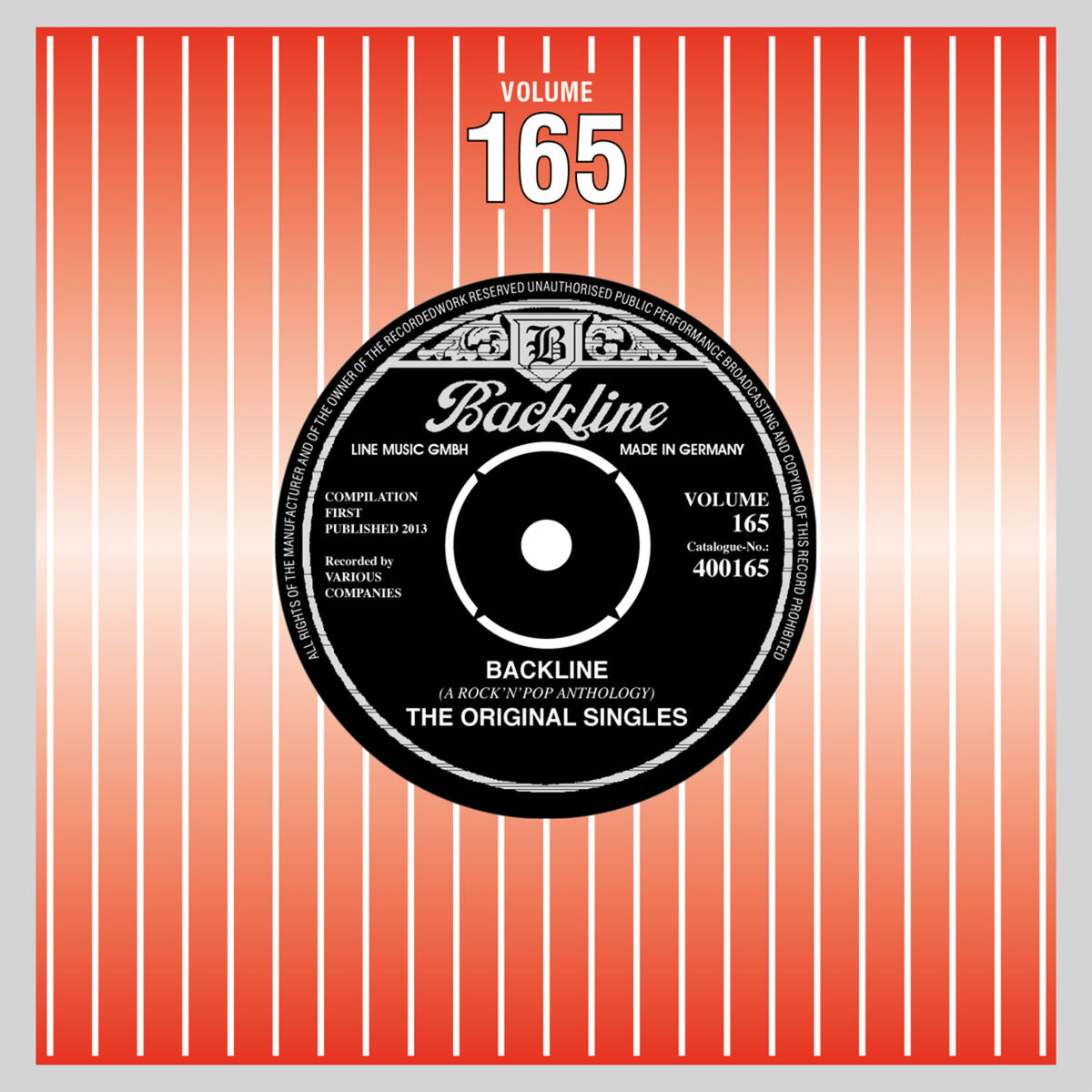 Album cover of Backline, Vol. 165