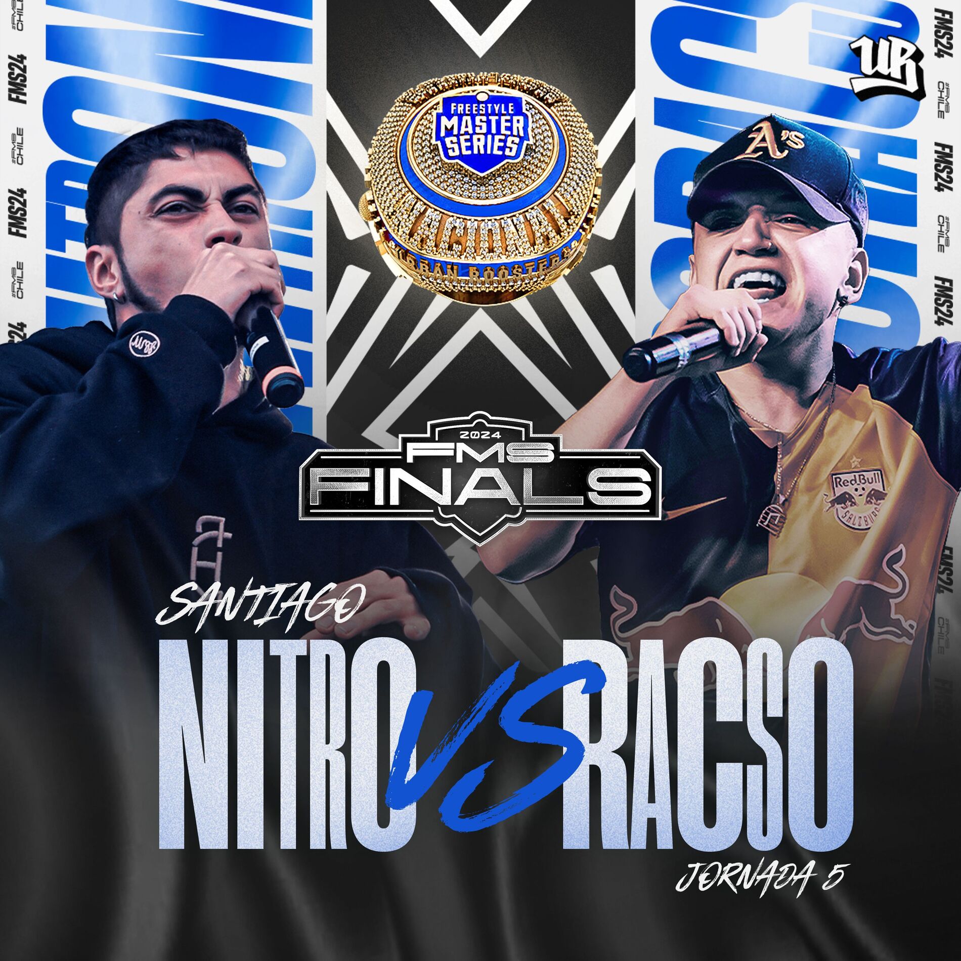 Album cover of Nitro Vs Racso - FMS CHILE T5 24/25 Jornada 5 (Live)