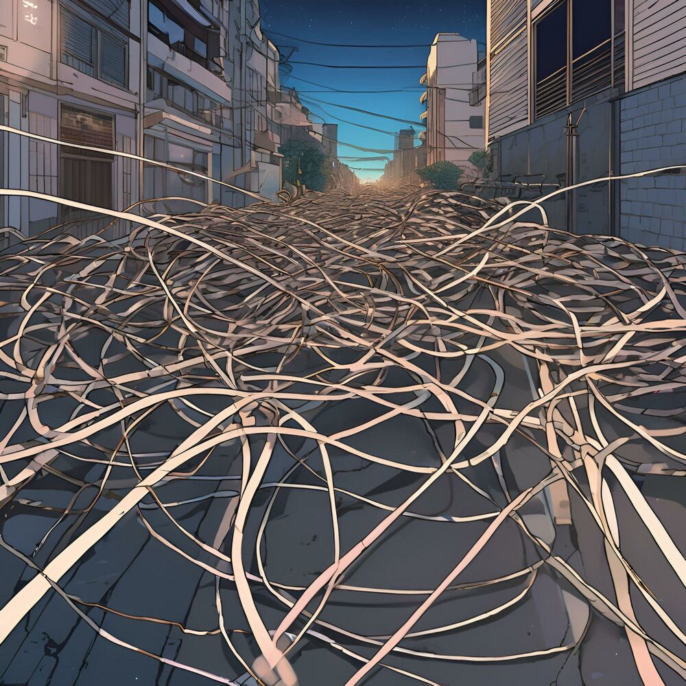 Picture of Tangle of Wire & Fate