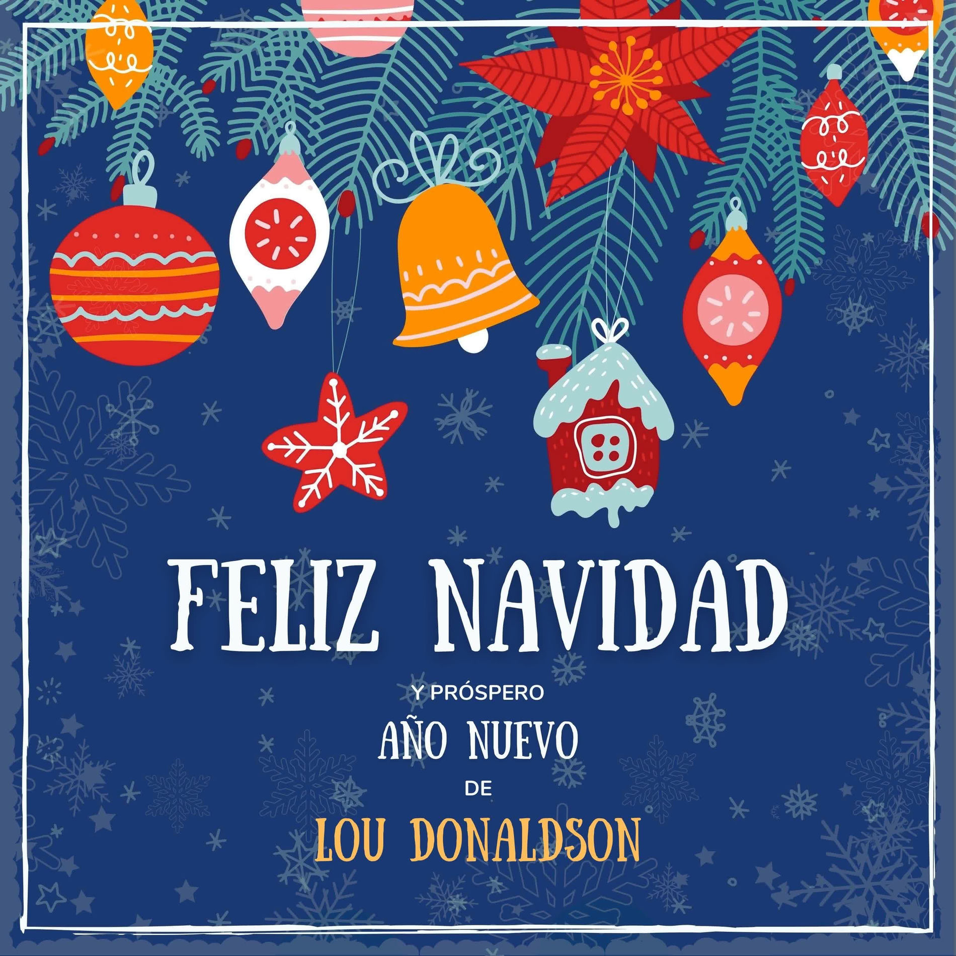 Album cover of Feliz Navidad y próspero Año Nuevo de Lou Donaldson