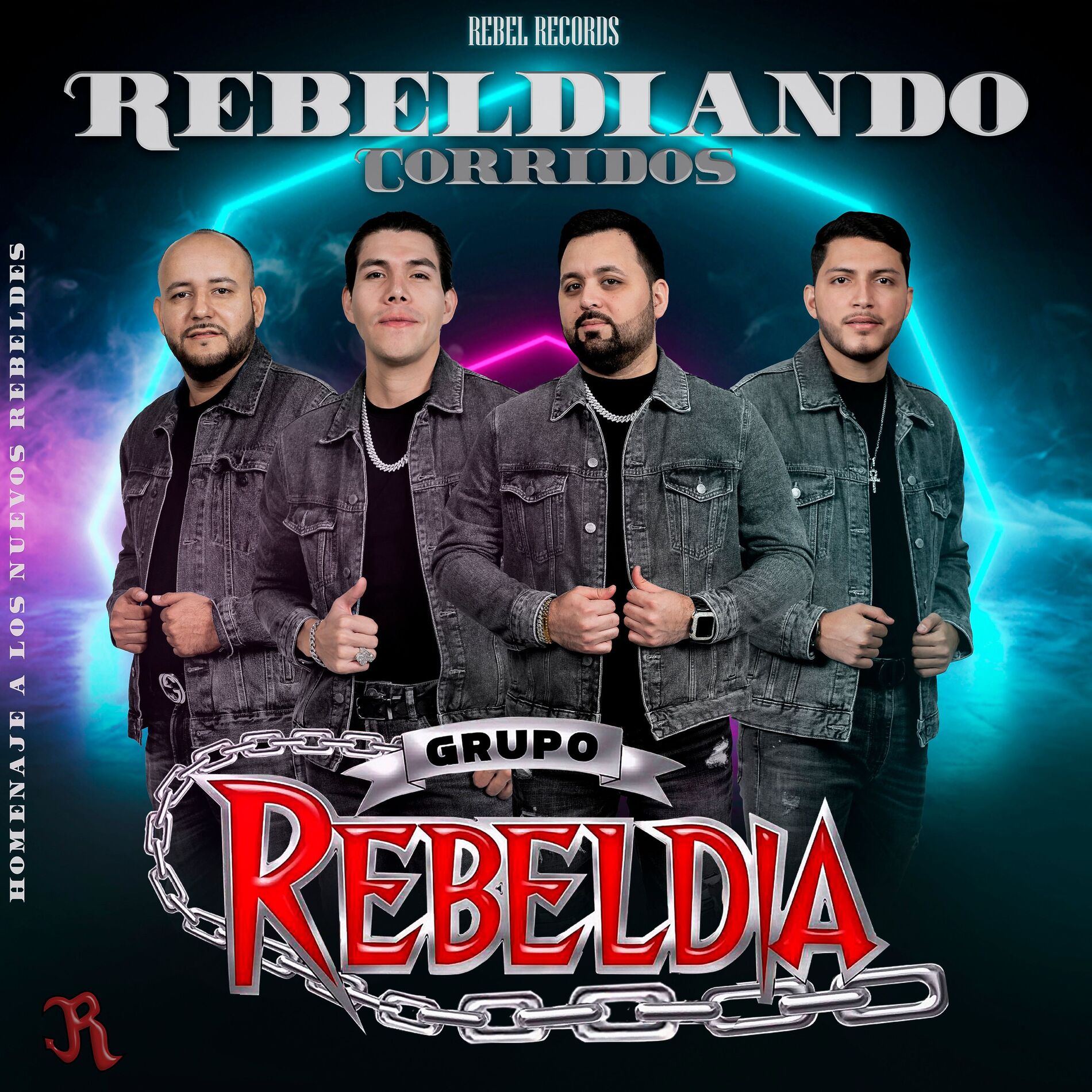 Album cover of Rebeldiando Corridos