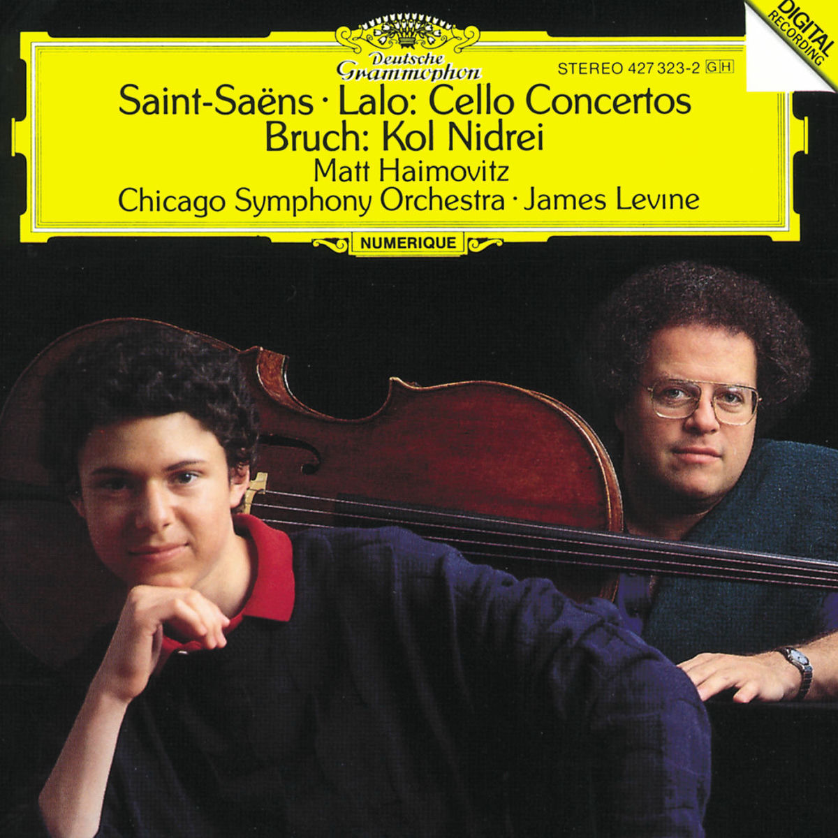 Album cover of Saint-Saens: Cello Concerto / Lalo: Cello Concerto / Bruch: Kol Nidrei
