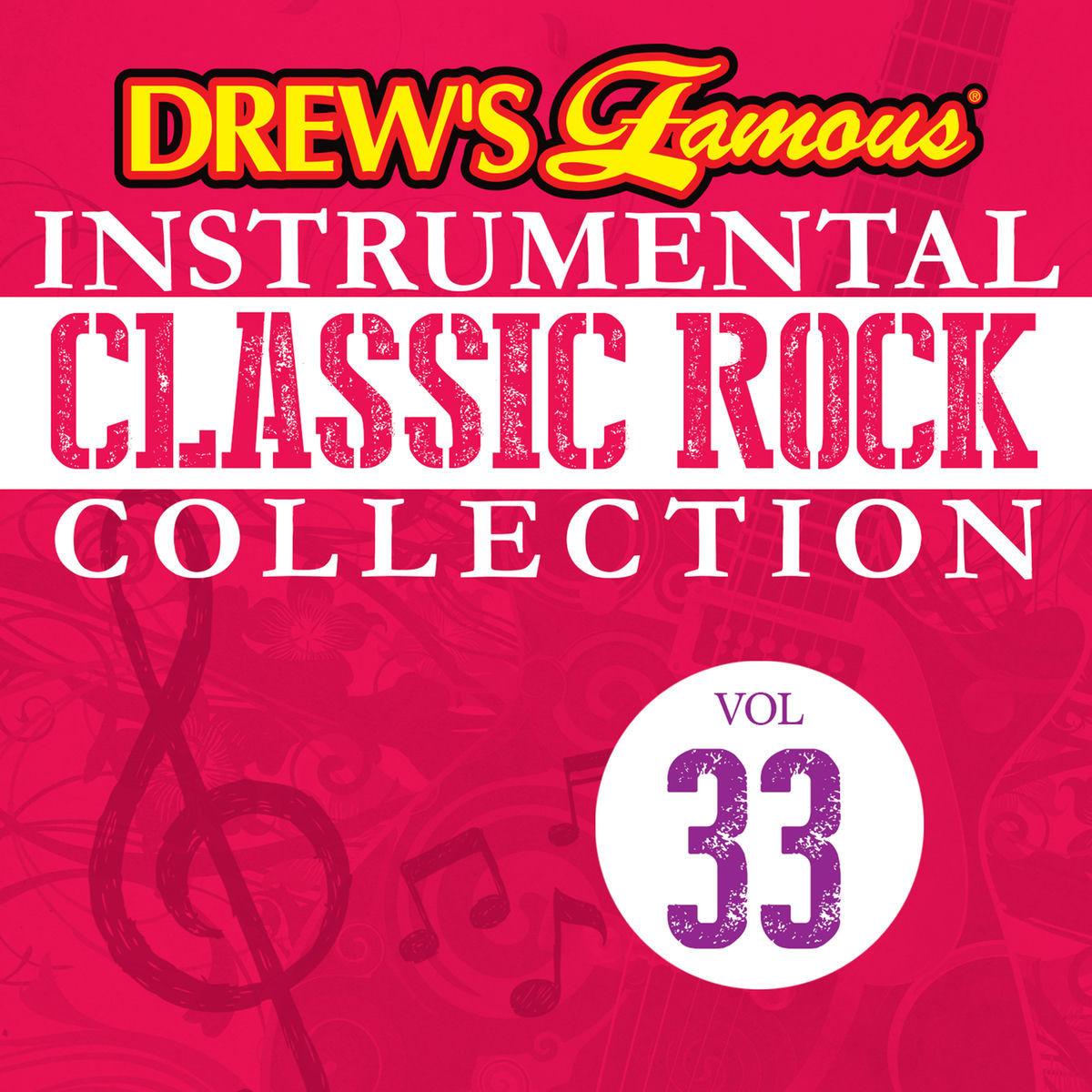 Album cover of Drew's Famous Instrumental Classic Rock Collection (Vol. 33)