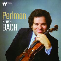 Cover of Itzhak Perlman Plays Bach
