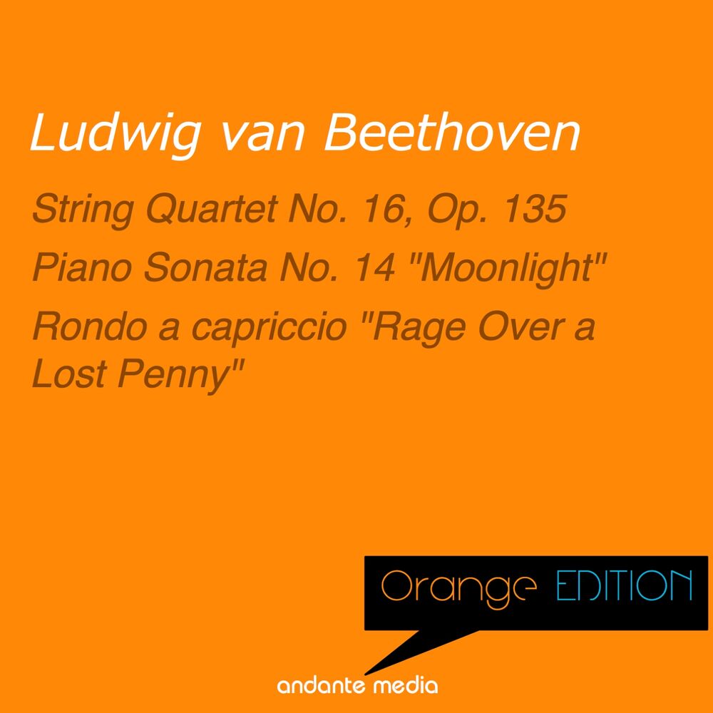 Picture of Orange Edition - Beethoven: String Quartet No. 16, Op. 135 & Piano Sonata No. 14, Op. 27