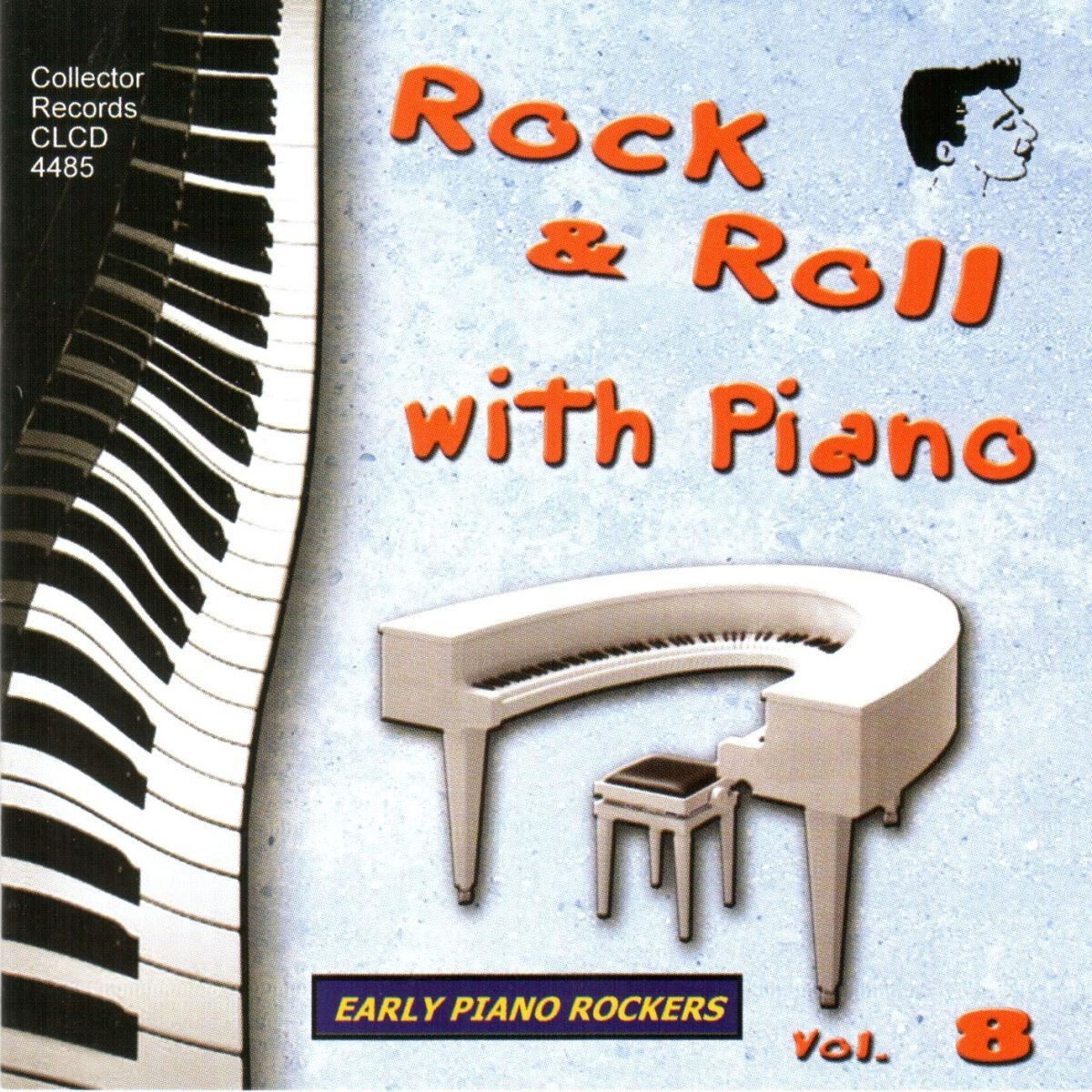 Album cover of Rock & Roll with Piano, Vol. 8