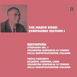 Cover of Beethoven: Symphony No. 7, Op. 92 & Triple Concerto, Op. 56 (Live)