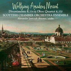 Cover of Mozart: Divertimento K.334 & Oboe Quartet K.370