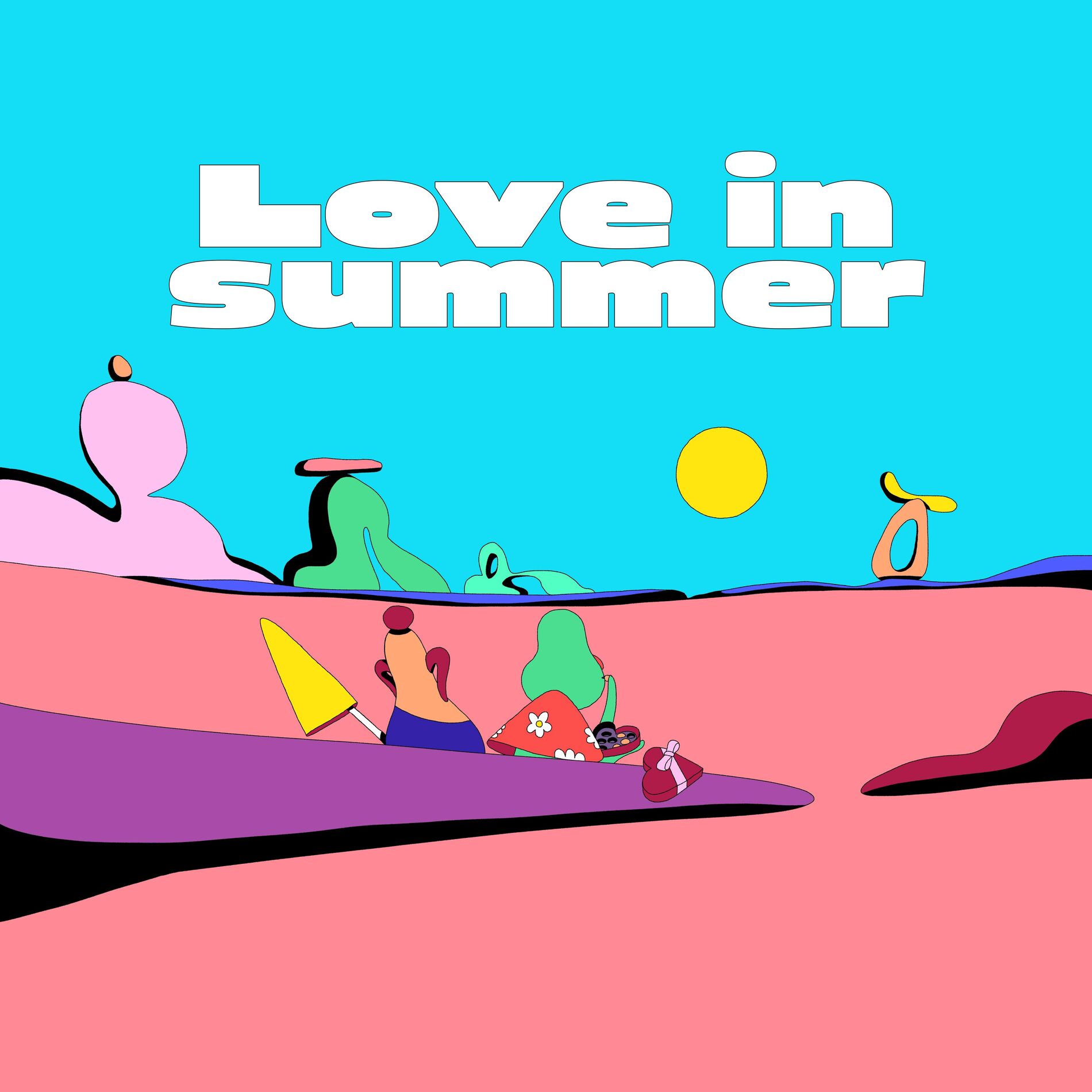 Album cover of Love in summer