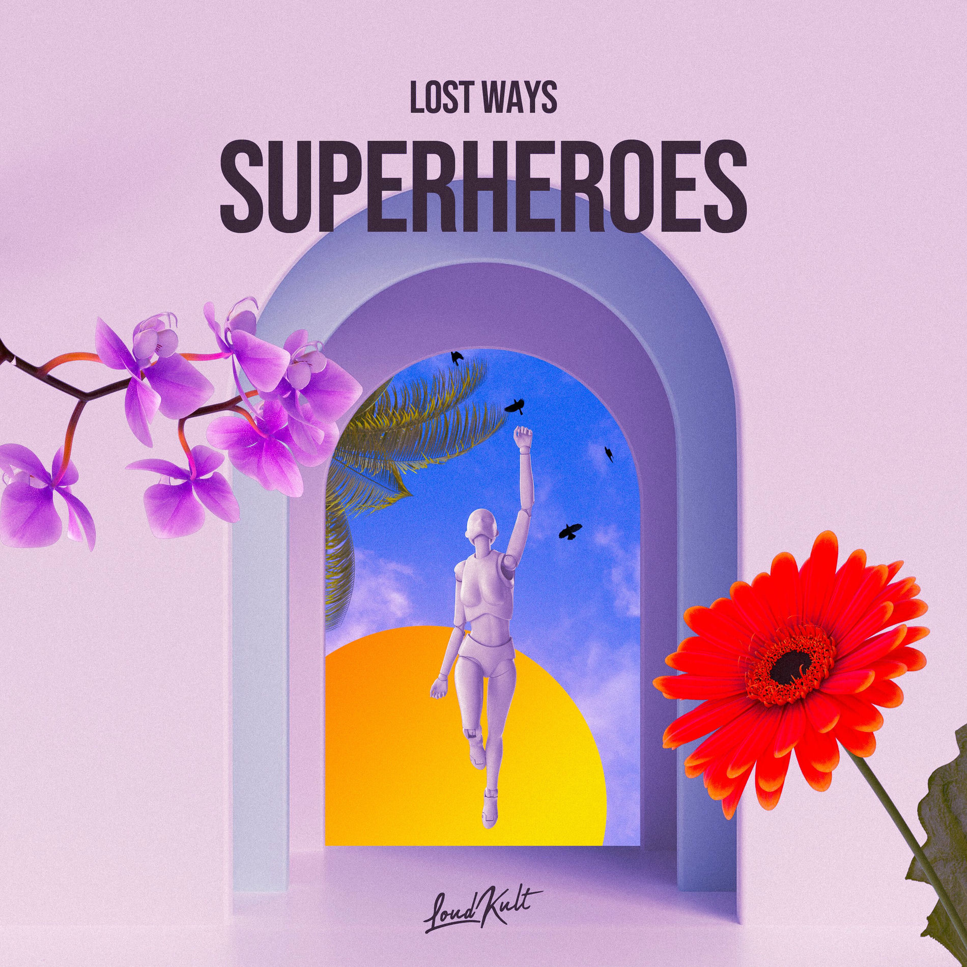 Album cover of Superheroes