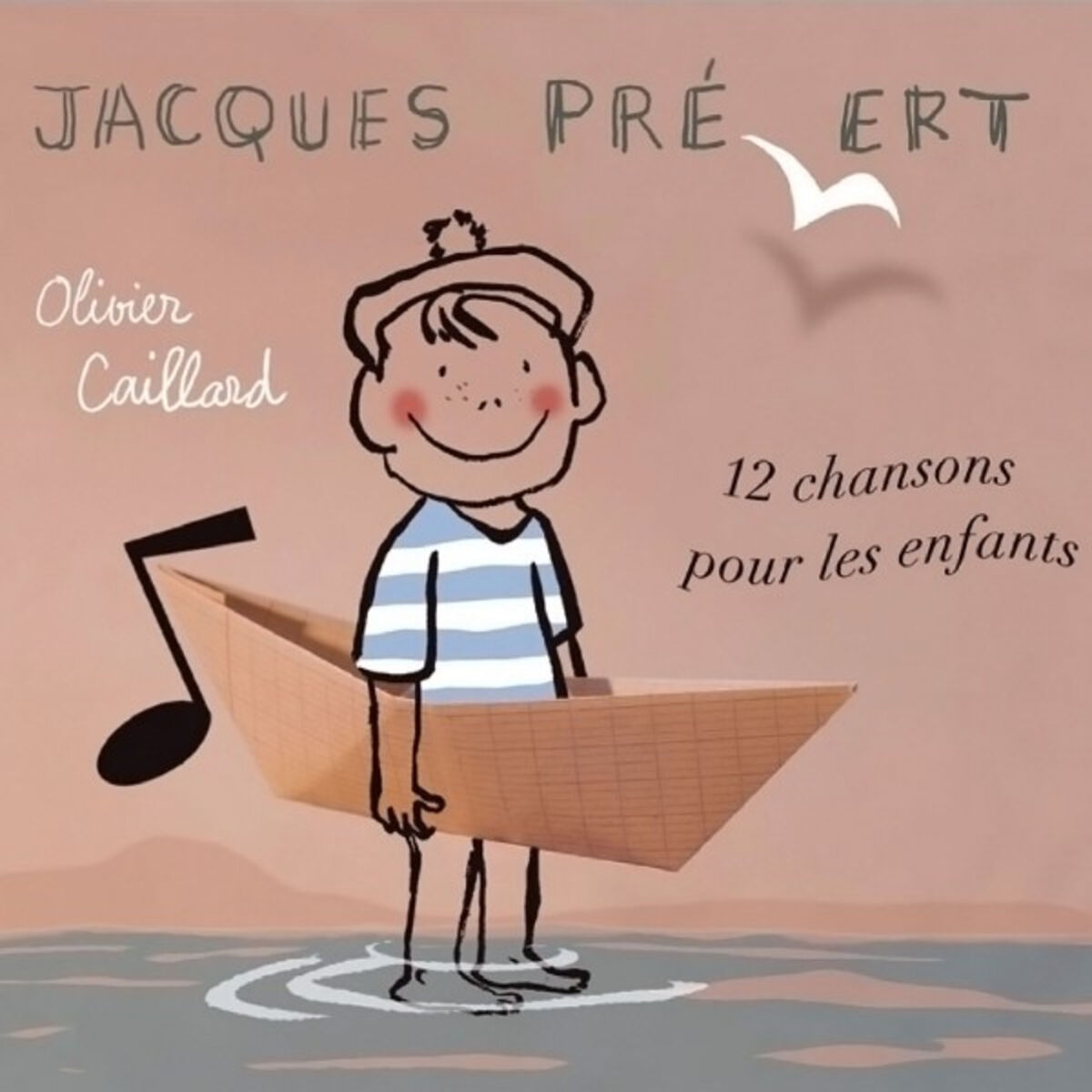 Album cover of Jacques Prévert : 12 chansons pour les enfants