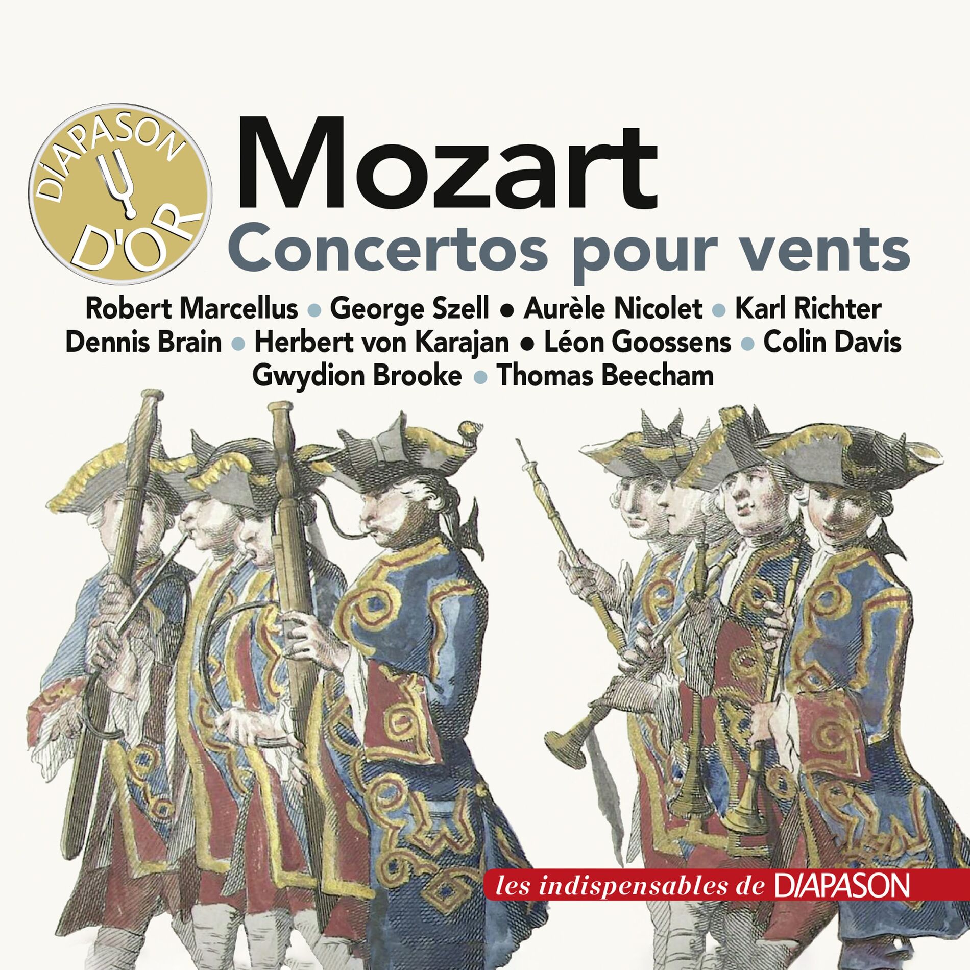 Album cover of Mozart: Concertos pour vents