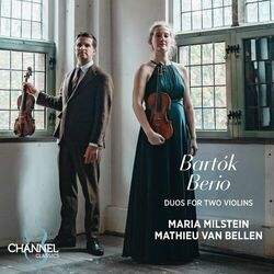 Cover of Bartók & Berio: Duos for Two Violins
