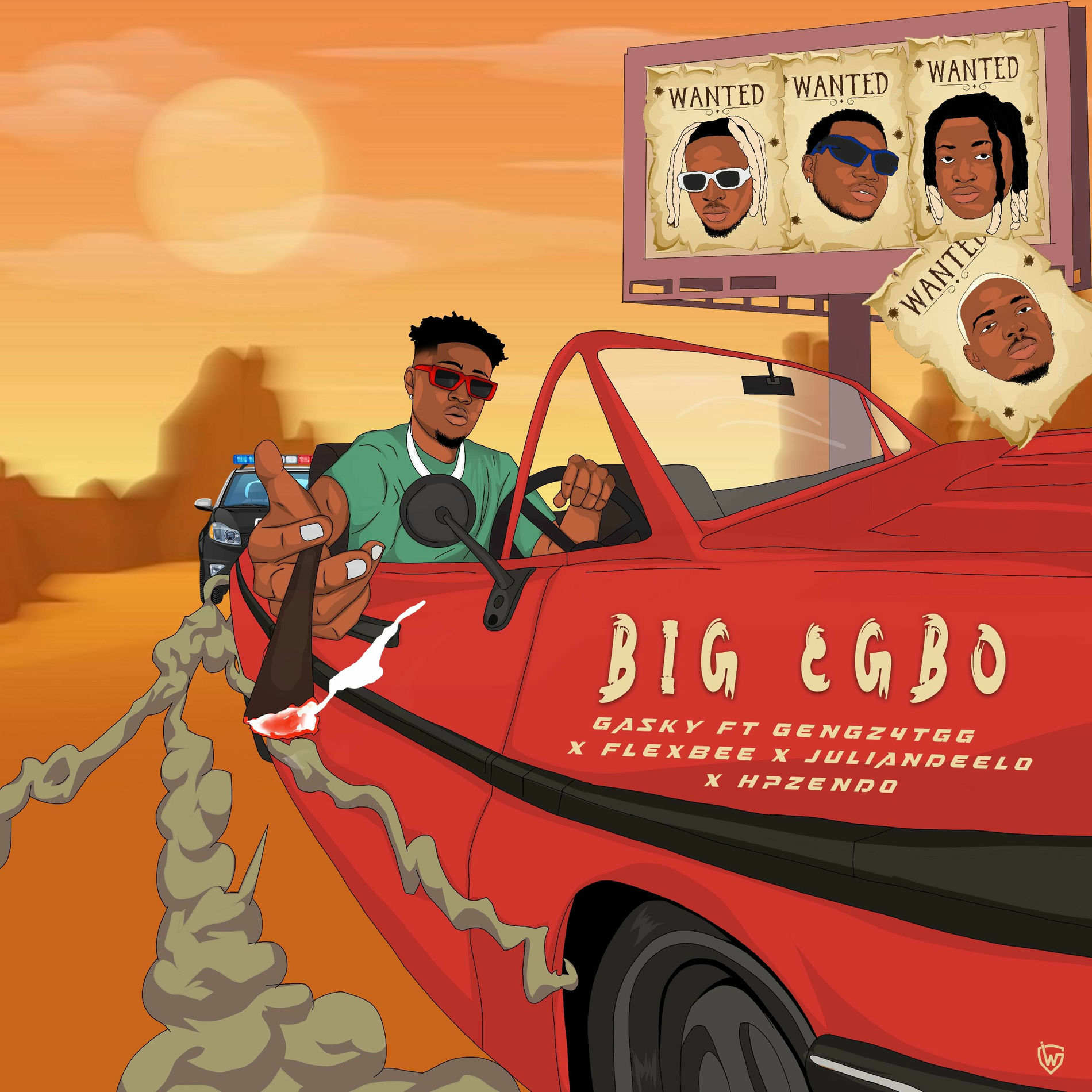 Gasky - Big Egbo (feat. Gengz 4TGg, Flexbee, Julian deelo
