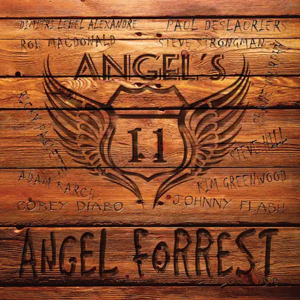 Albumhoes van Crucify — Angel Forrest