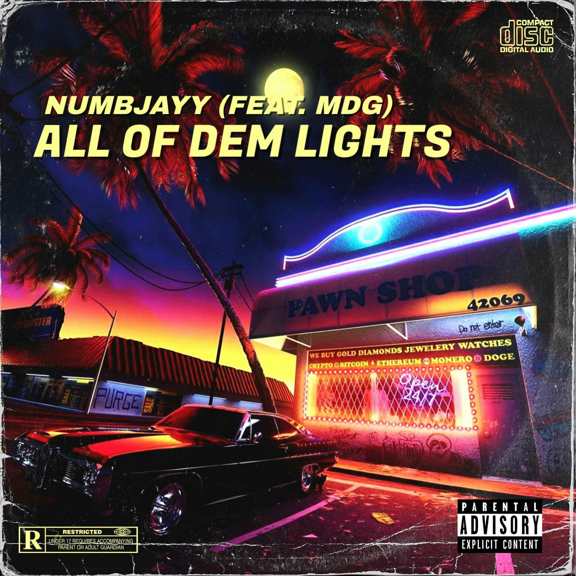 Album cover of ALL OF DEM LIGHTS (feat. MDG)