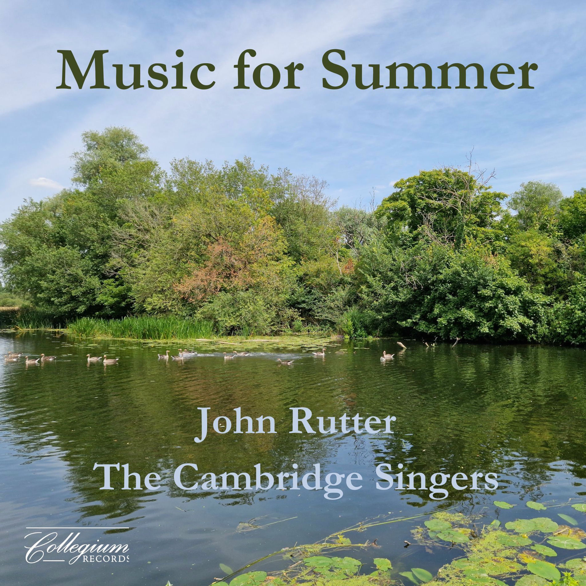 Album cover of Music for Summer from John Rutter & The Cambridge Singers (Compilation)