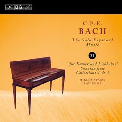 Cover of C.P.E Bach: The Solo Keyboard Music, Vol. 31