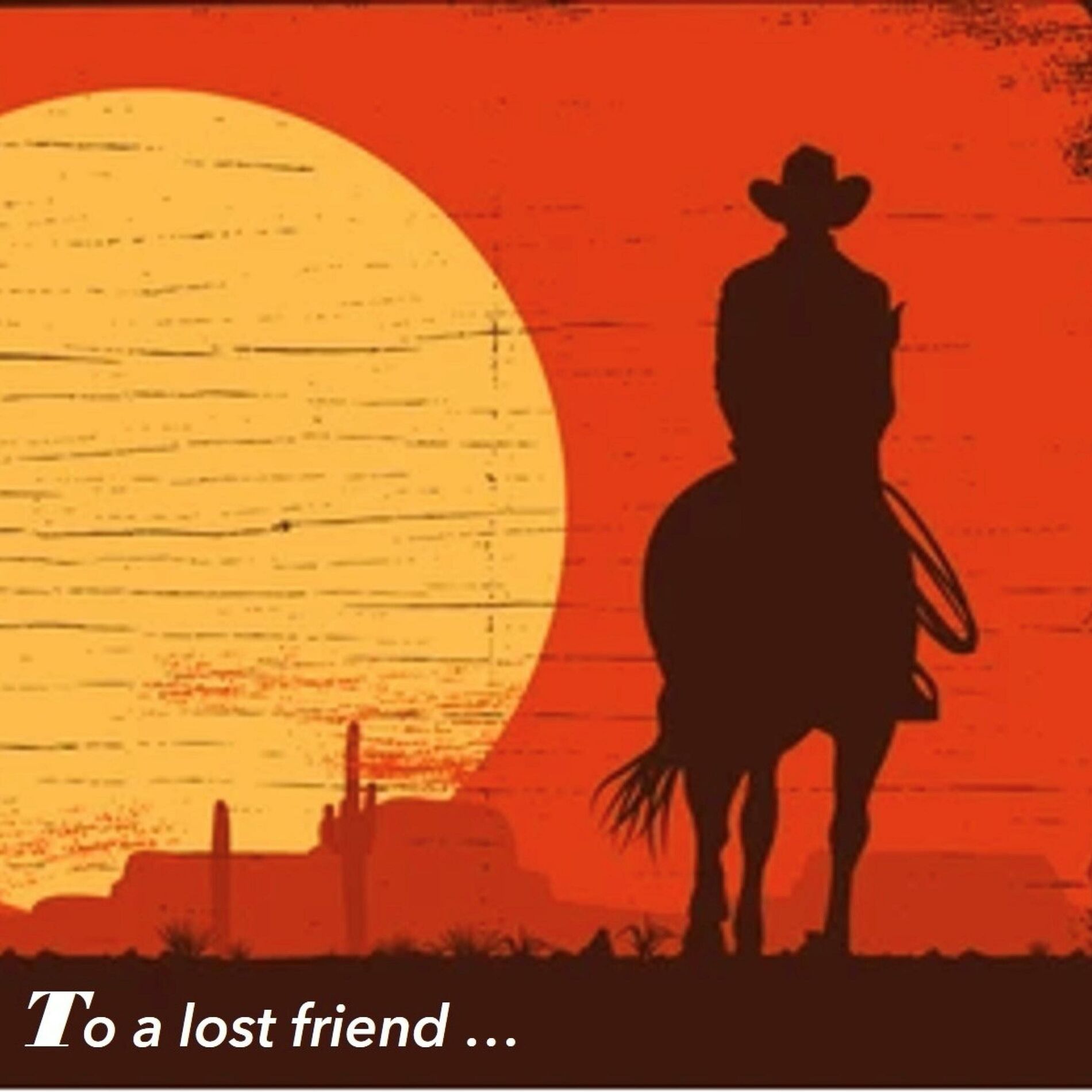 Album cover of To a Lost Friend