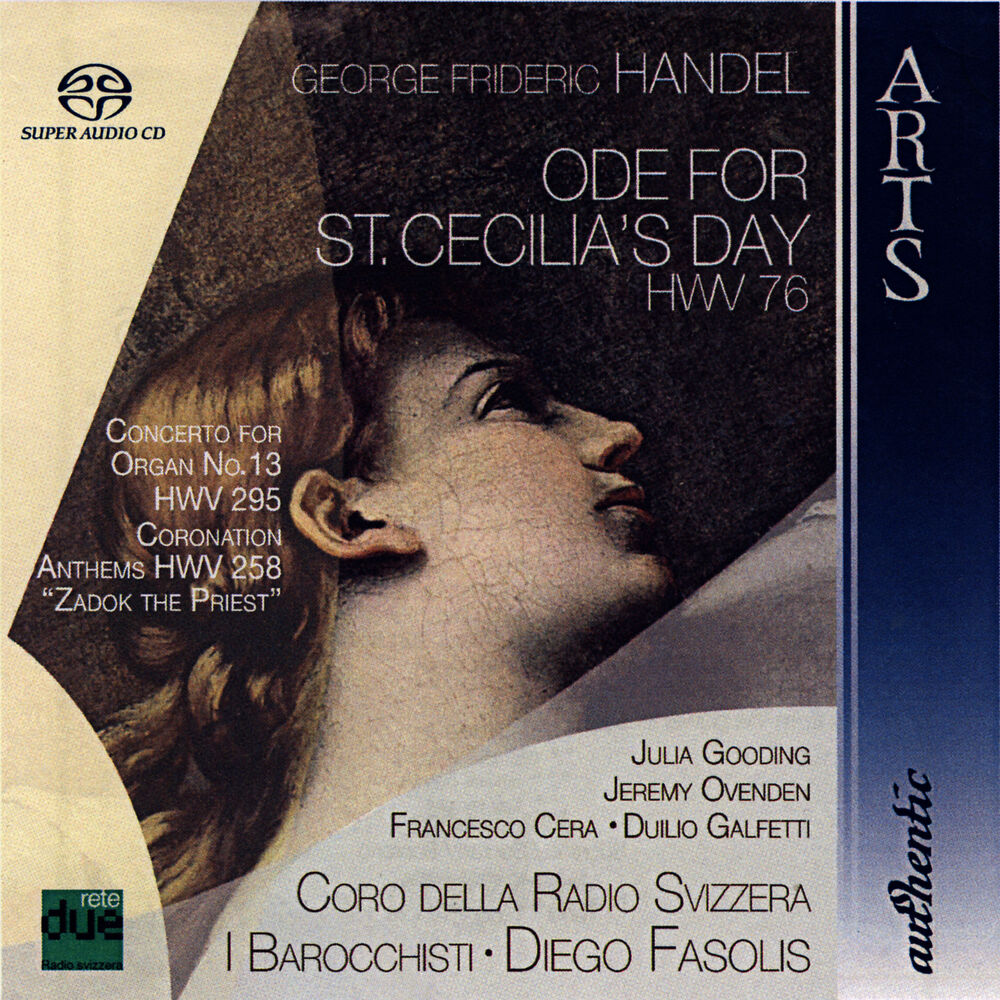 Picture of George Frideric Handel: Ode for St. Cecilia’s Day HWV 76, Concerto for Organ No. 13 HWV 295, Coronation Anthems HWV 258 “Zadok the