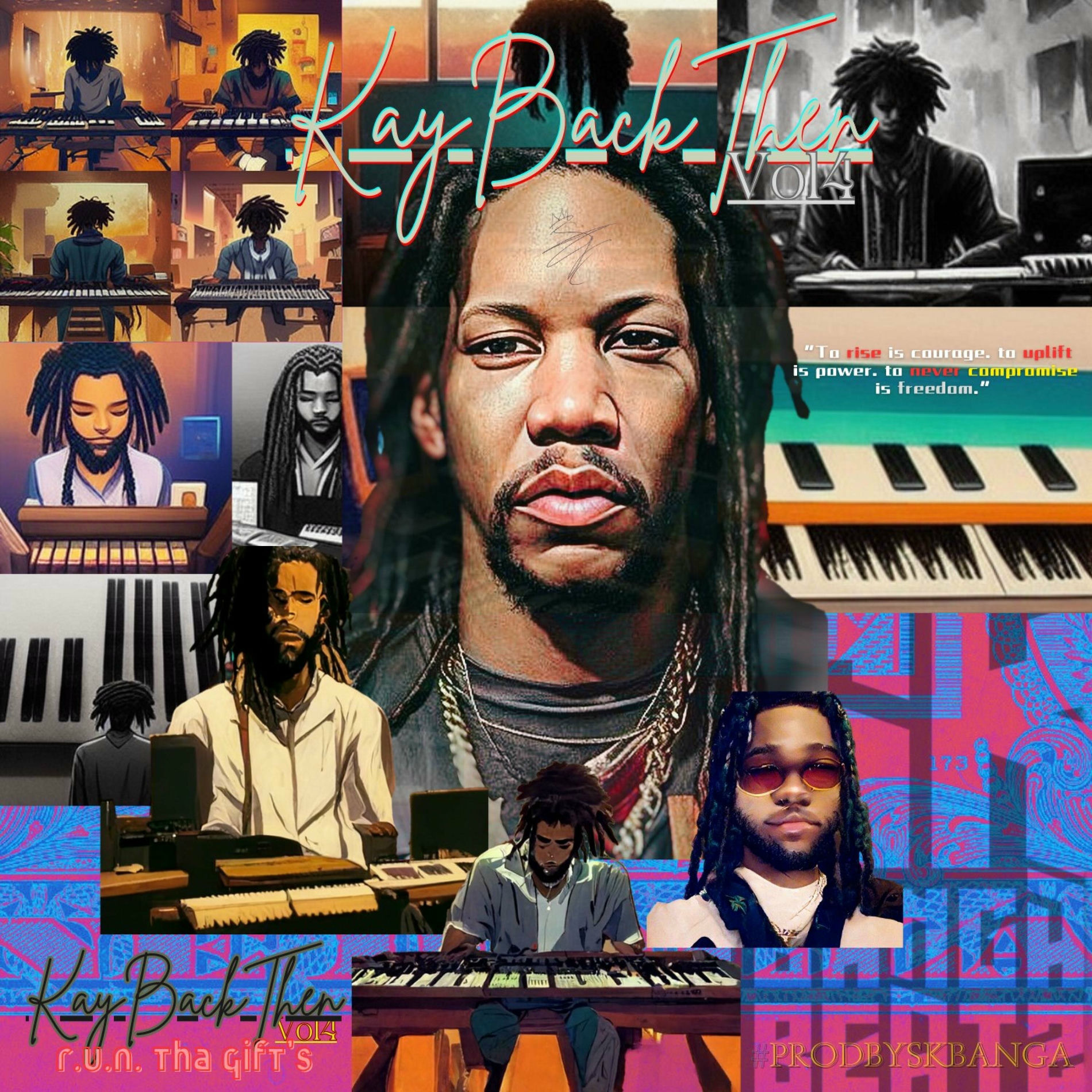 Album cover of #KayBackThen, Vol. 4 (R.U.N.ThaGift's)