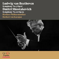 Cover of Ludwig van Beethoven: Symphony No. 5 - Dmitri Shostakovich: Symphony No. 10