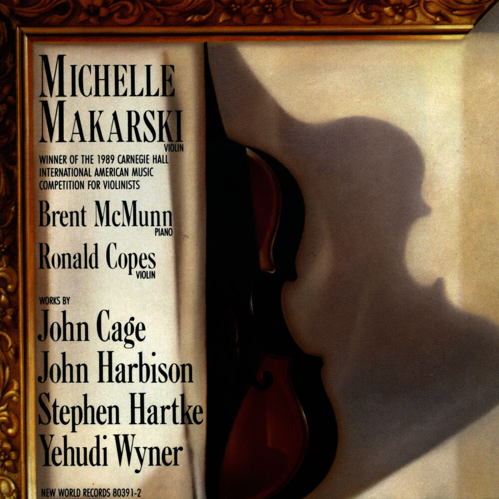 Picture of Cage/Harbison/Hartke/Wyner: Violin Works