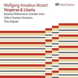 Cover of Wolfgang Amadeus Mozart: Vesperae & Litania (Carus Classics)