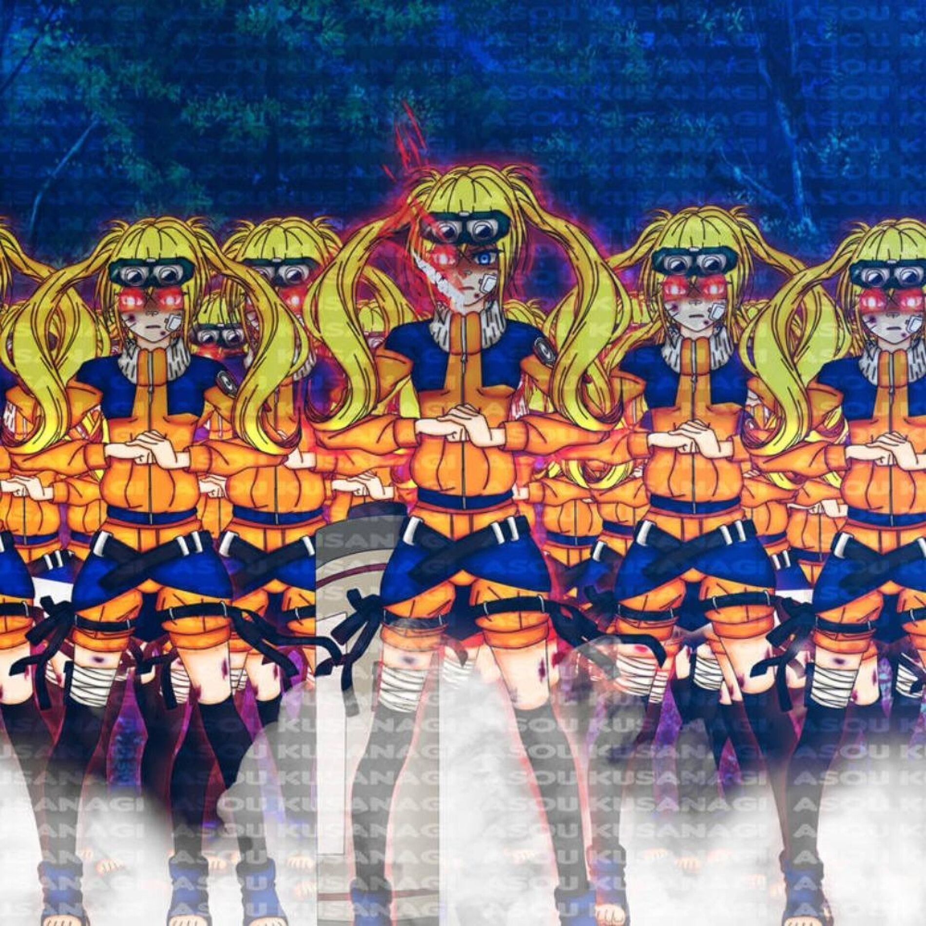 Album cover of KAGEBUNSHIN NO JUTSU (feat. 3G & BRICKSY)