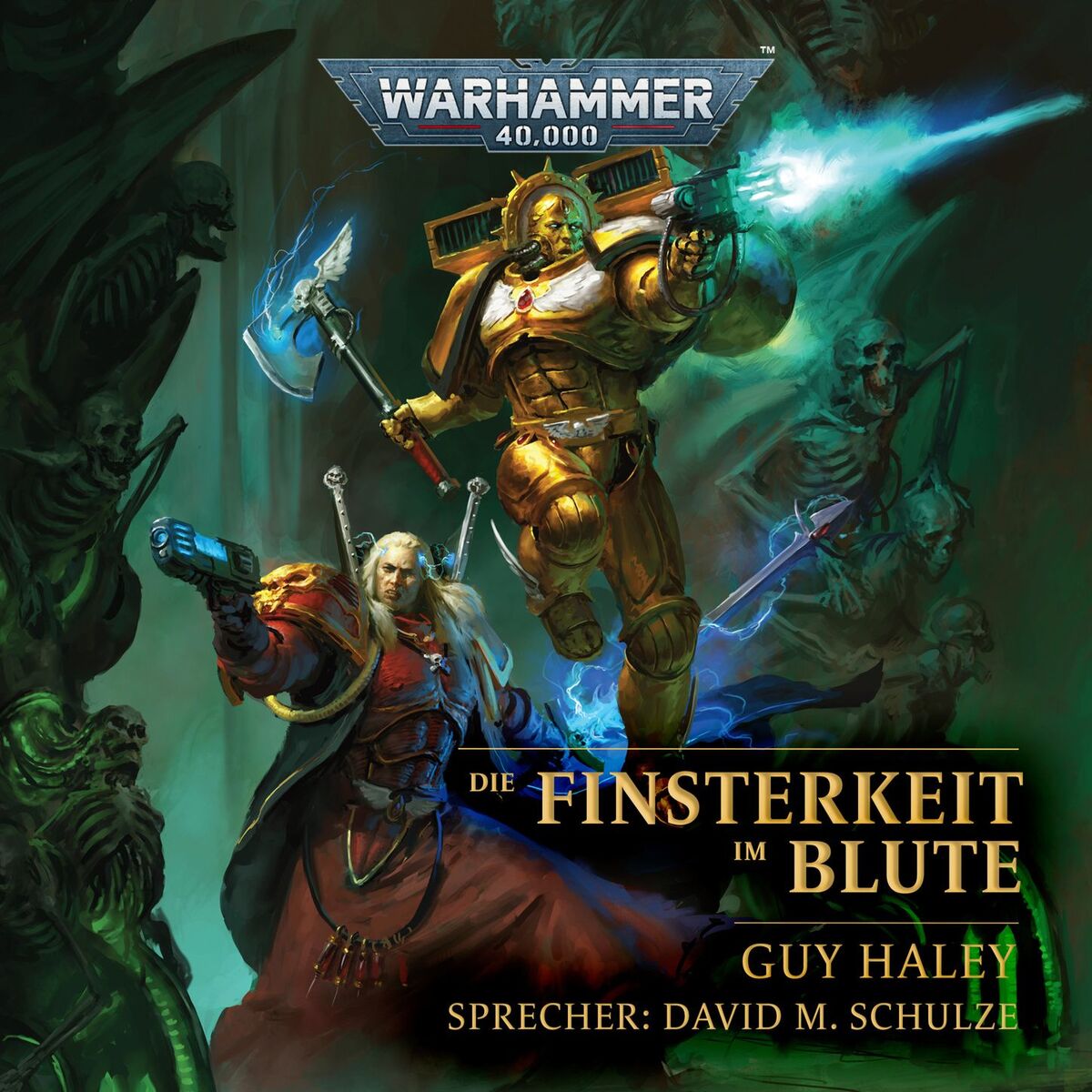 Album cover of Warhammer 40.000: Die Finsterkeit im Blute (Ungekürzt)