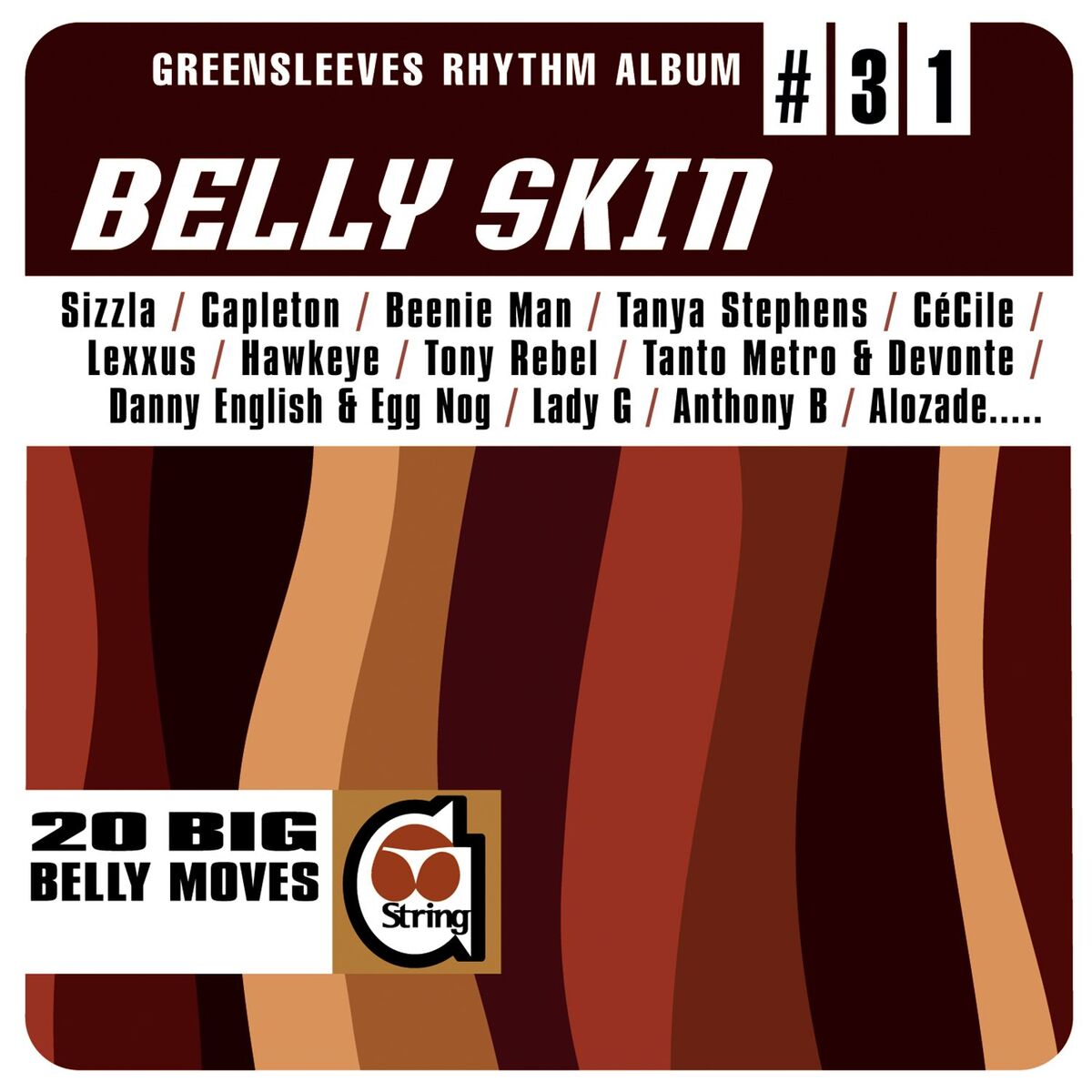 Album cover of Greensleeves Rhythm Album #31: Belly Skin
