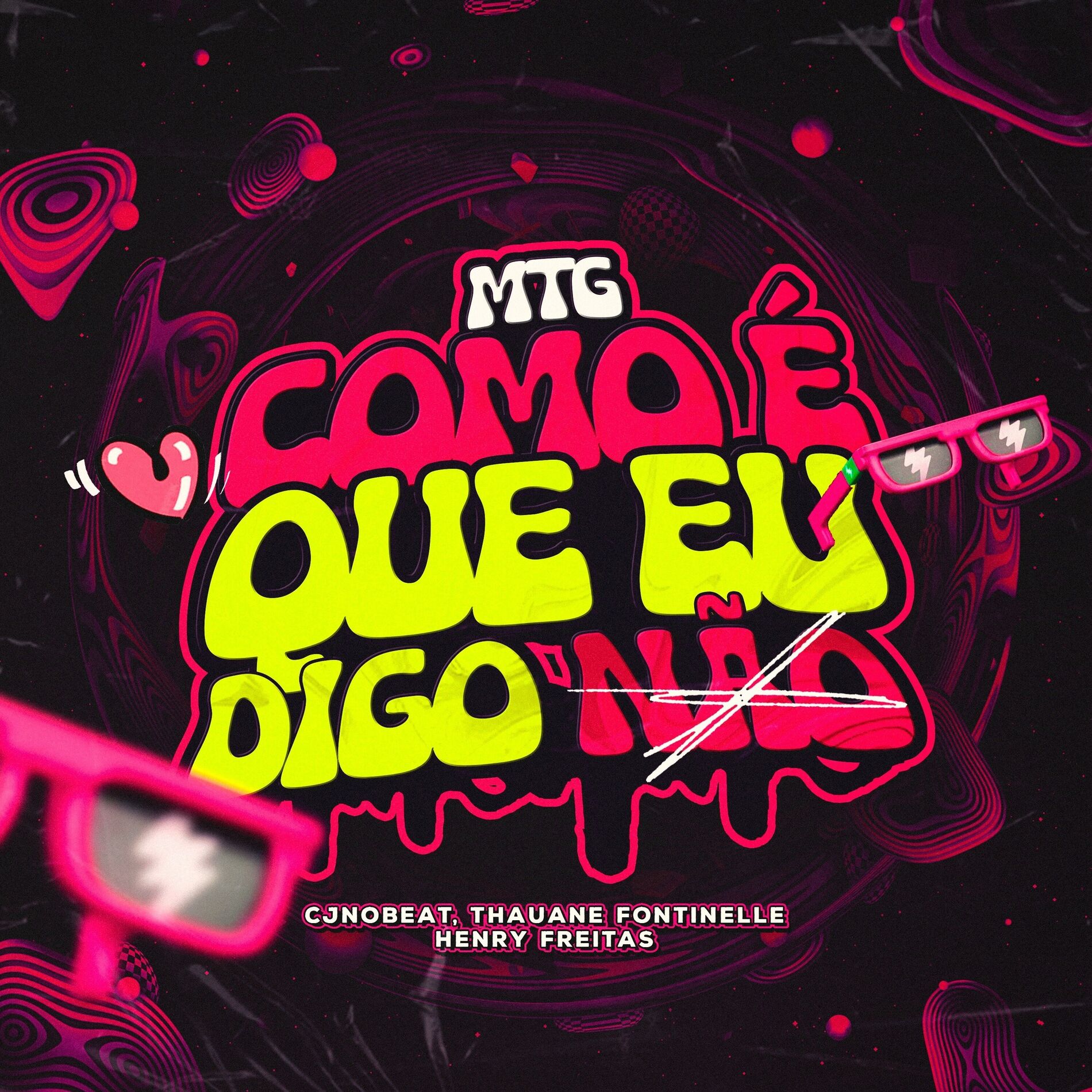 Album cover of Mtg Como é Que Eu Digo Não