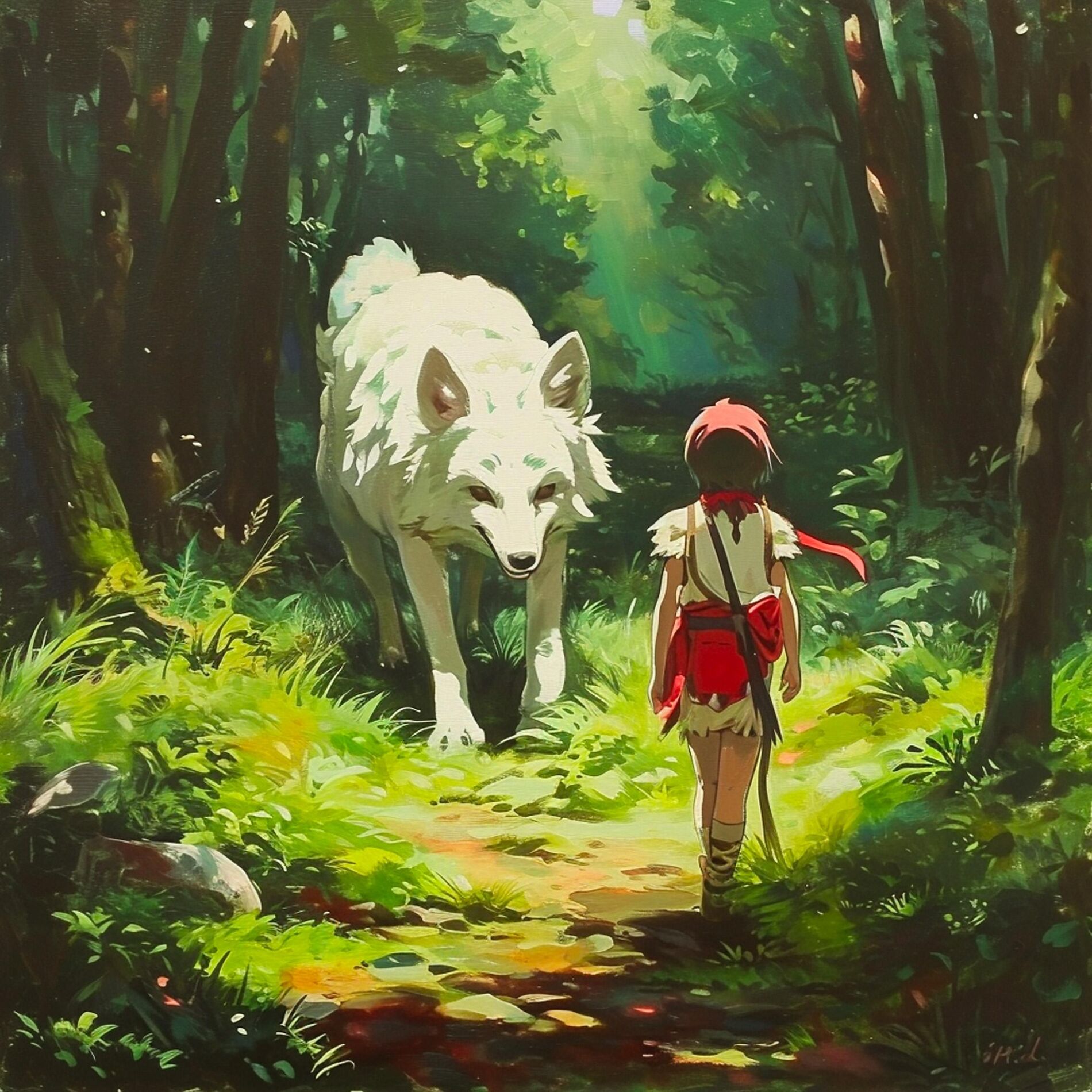 Album cover of Ashitaka and San