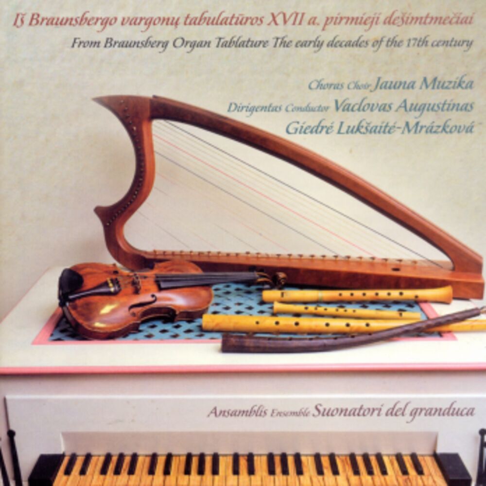 Picture of Iš Braunsbergo Vargonų Tabulatūros: XVII A. Pirmieji Dešimtmečiai (From Braunsberg Organ Tablature: The Early Decades Of The 17th 