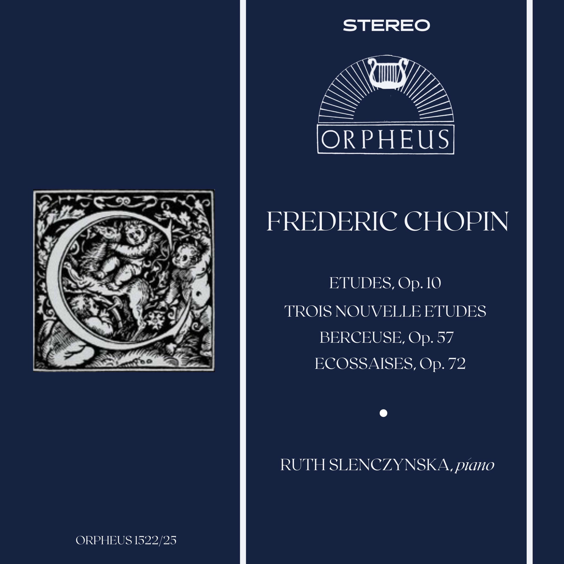 Album cover of Chopin: 12 Etudes, Op. 10, Trois Nouvelles Etudes, Berceuse, Op. 57, Three Ecossaises, Op. 72