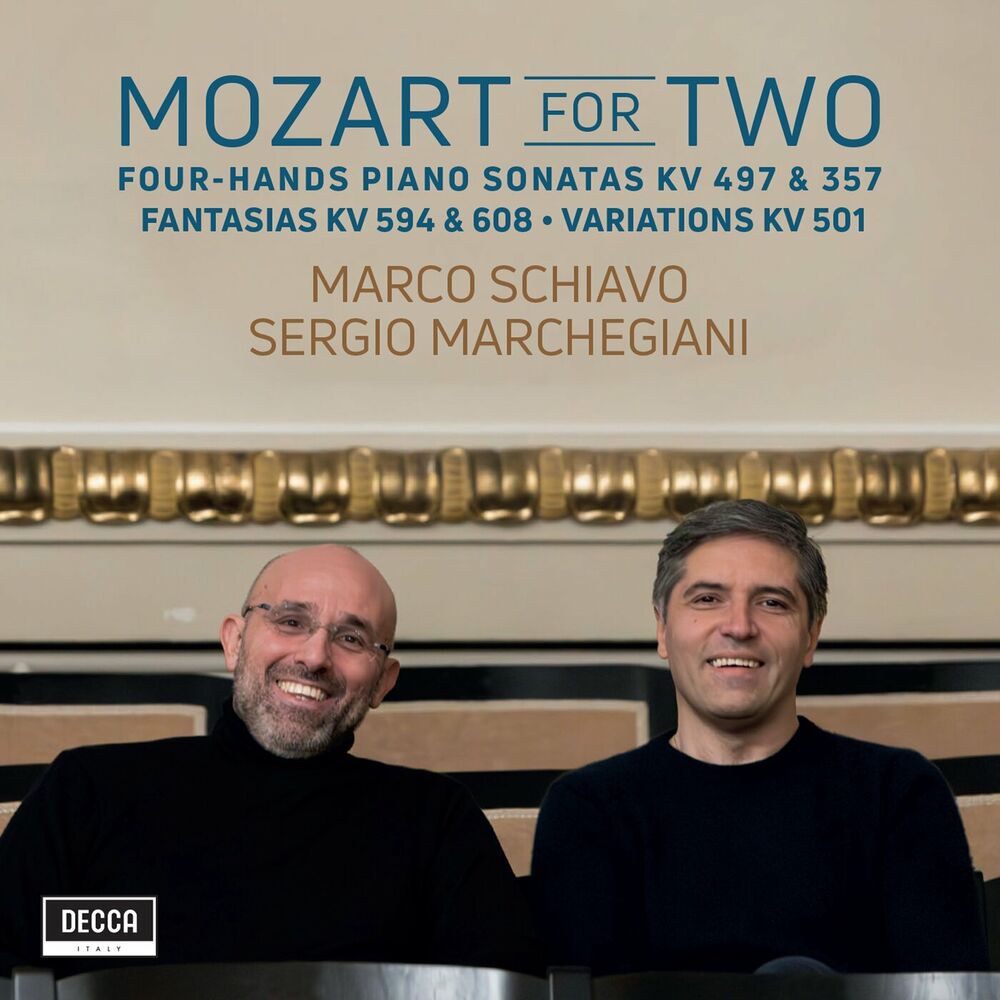 Picture of Mozart for Two - Sonata for Piano 4 Hands K. 497, Variations K. 501, Fantasia K. 594, Sonata K. 357
