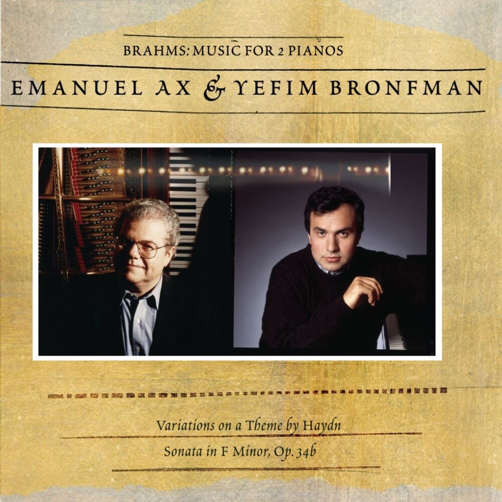 Picture of Brahms: Sonata for Two Pianos; Variations on a Theme by Haydn