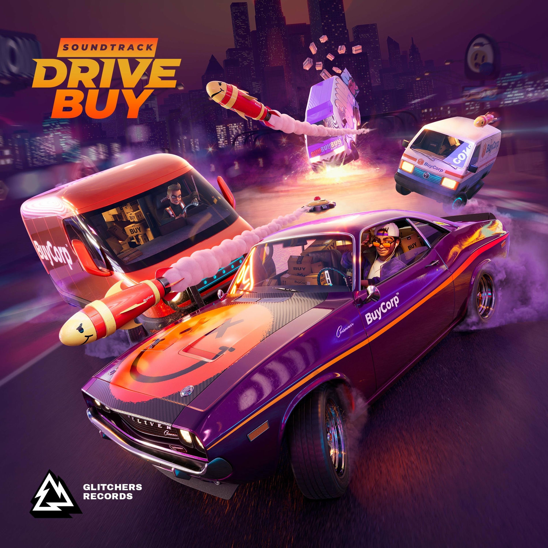 Album cover of Drive Buy by Glitchers (Original Game Soundtrack)