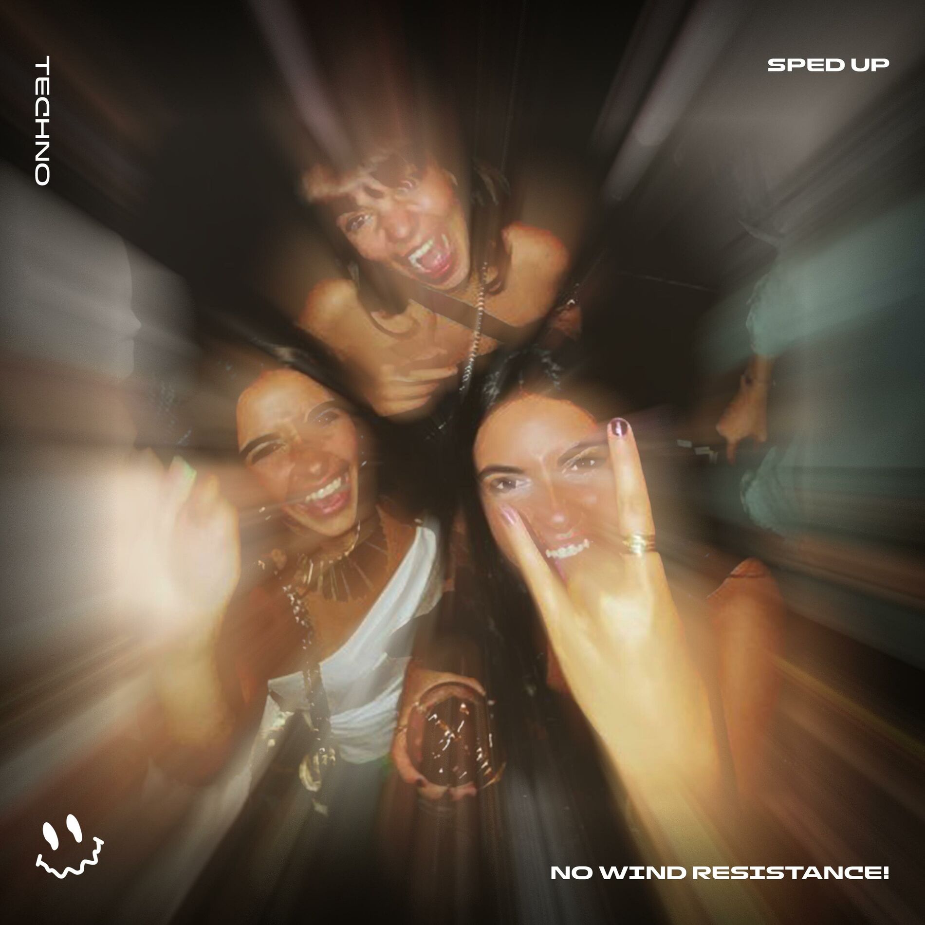 Album cover of NO WIND RESISTANCE! (TECHNO SPED UP)
