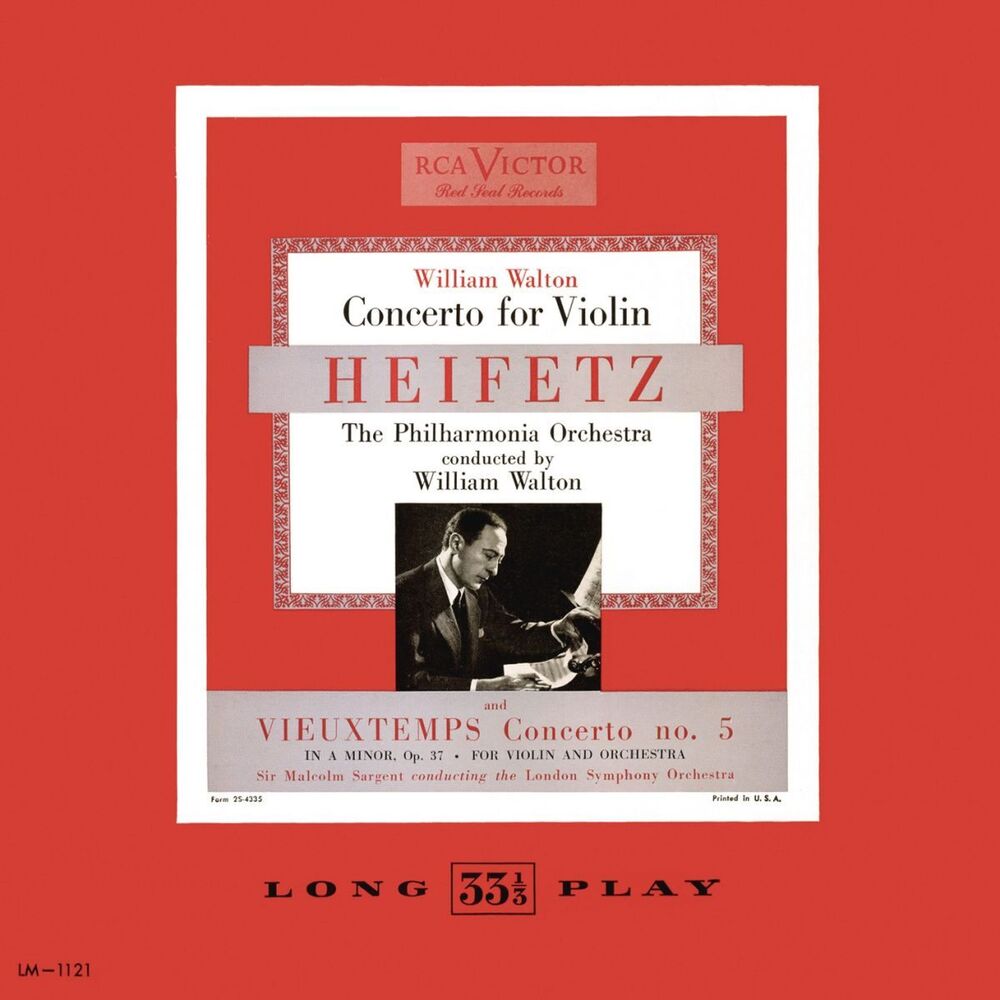 Picture of William Walton: Concerto for Violin in B Minor; Vieuxtemmps: Violin Concerto No. 5, Op. 37 in A Minor