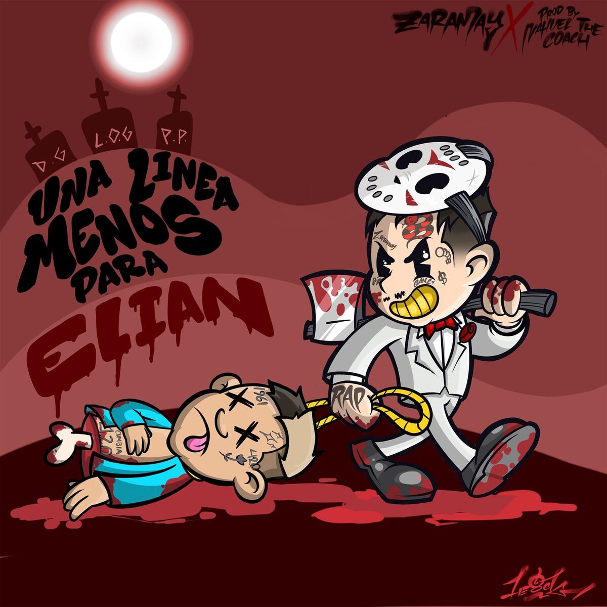 Album cover of UNA LINEA MENOS PARA ELIAN (EL LAPIZ DE ORO)