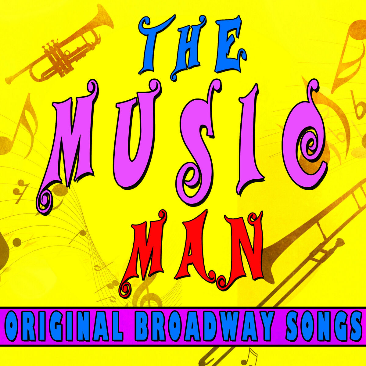 Album cover of The Music Man (Original Broadway Songs)