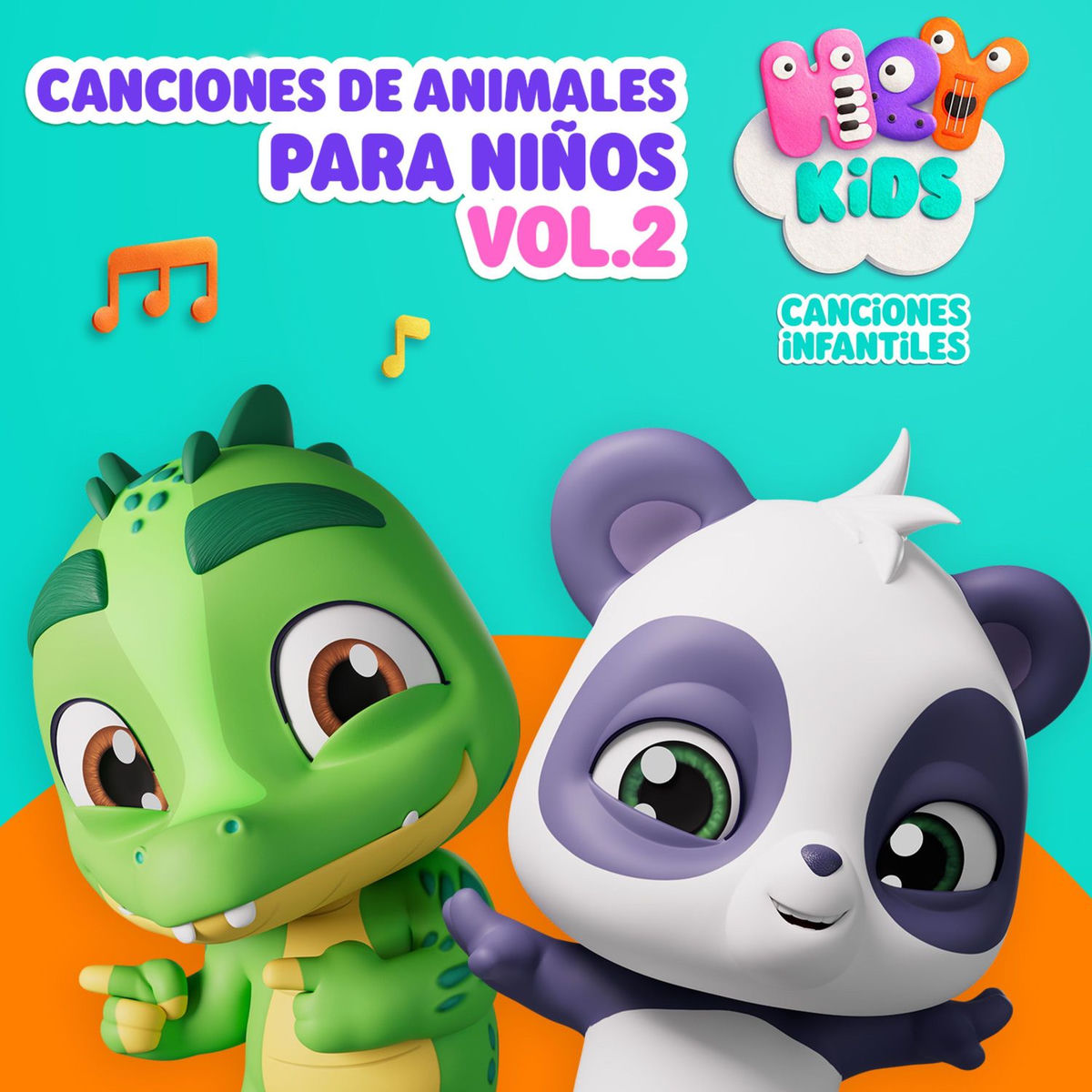 Album cover of Canciones de Animales para Niños, Vol. 2
