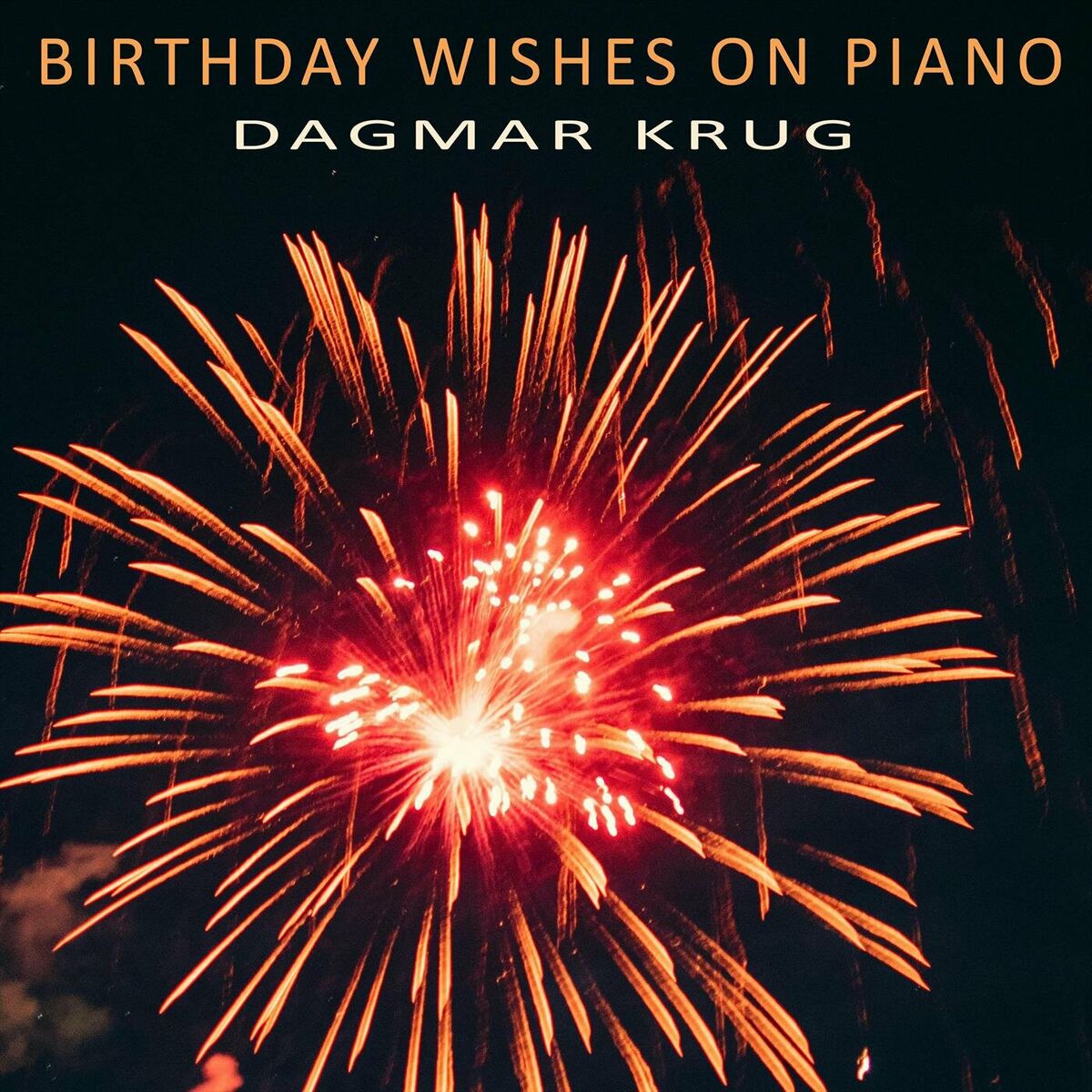 Album cover of Birthday Wishes on Piano