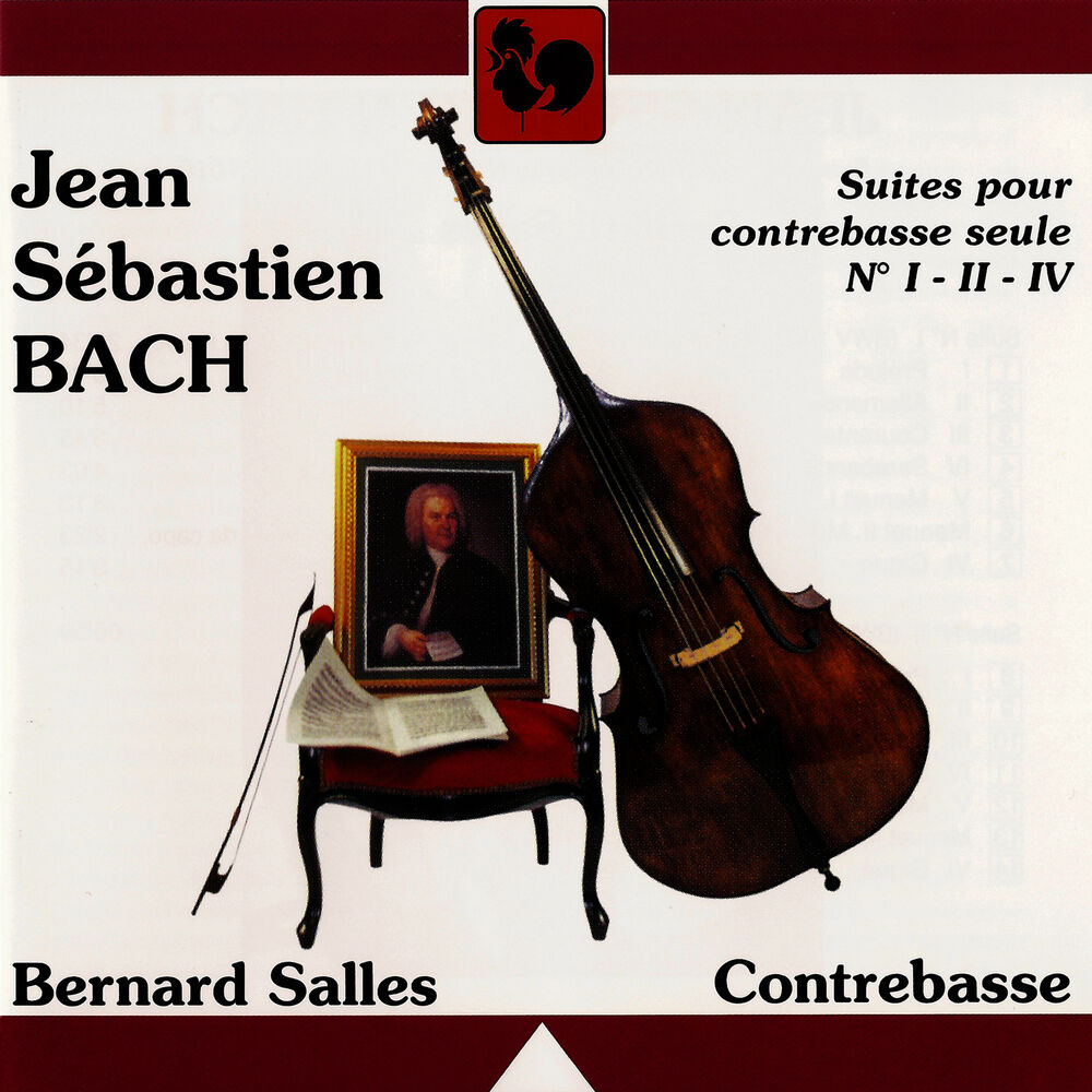 Picture of Bach: Unaccompanied Cello Suites No. 1, 2 & 4, Performed on Double Bass