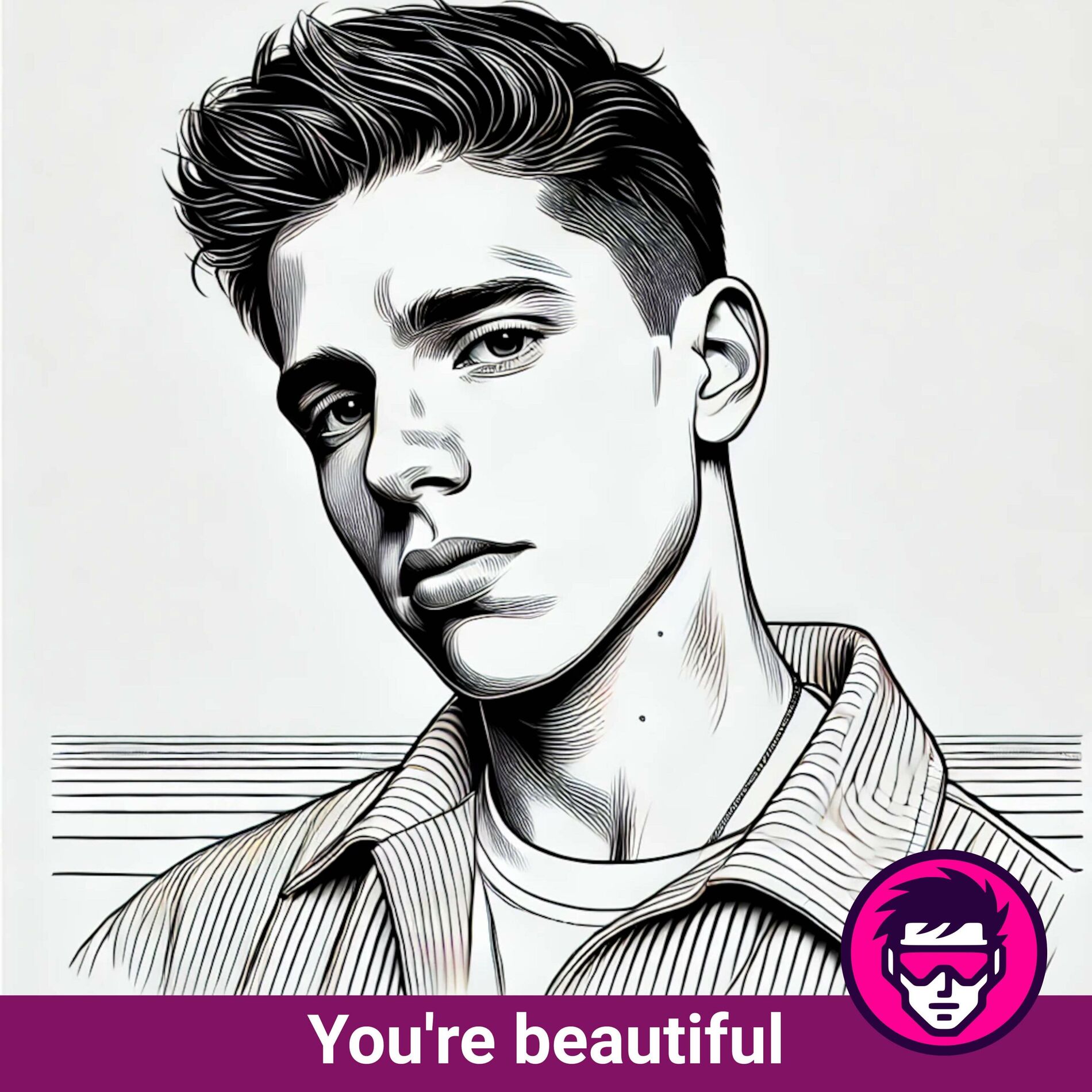 Album cover of You're beautiful