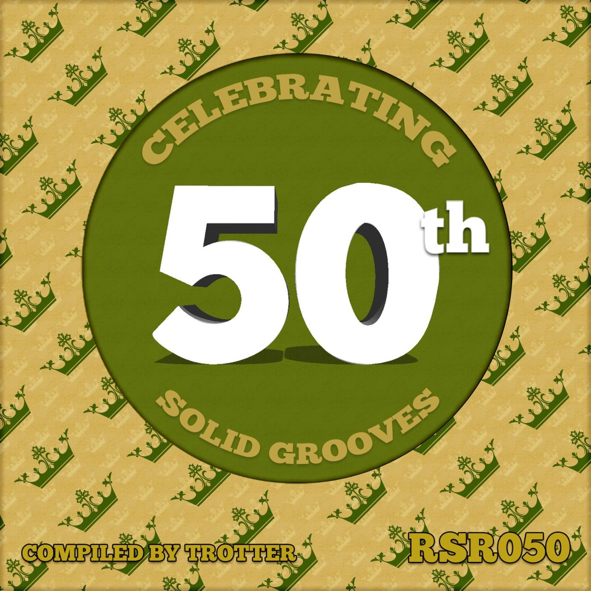 Album cover of Celebrating 50th Solid Grooves - Compiled by Trotter